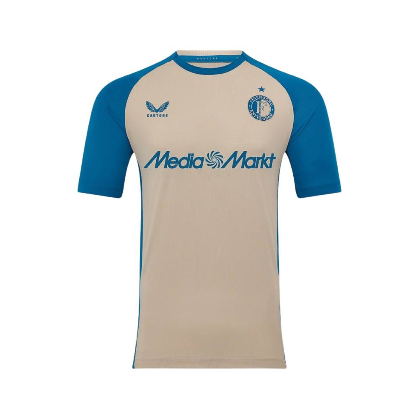 Castore Feyenoord Pre-Match Training Set 2025-2026 Dark Blue Grey