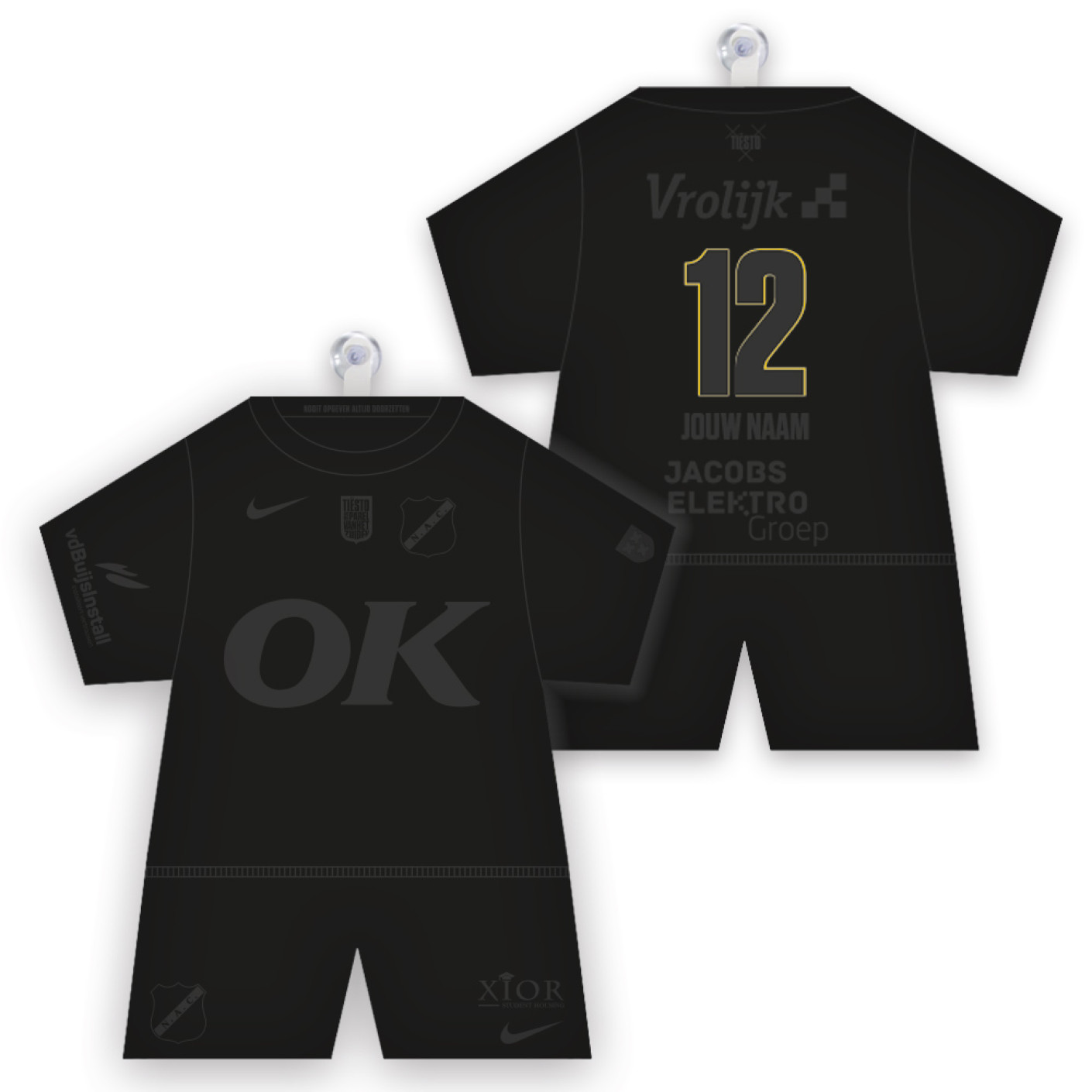 NAC Breda Maxidress Away Shirt 2025-2026 Personalised