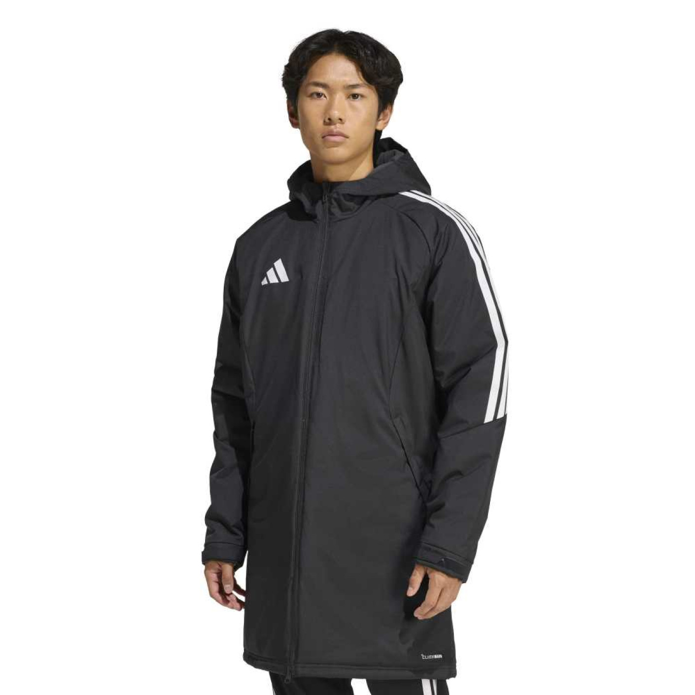 adidas Tiro 26 Long Winter Jacket Black White