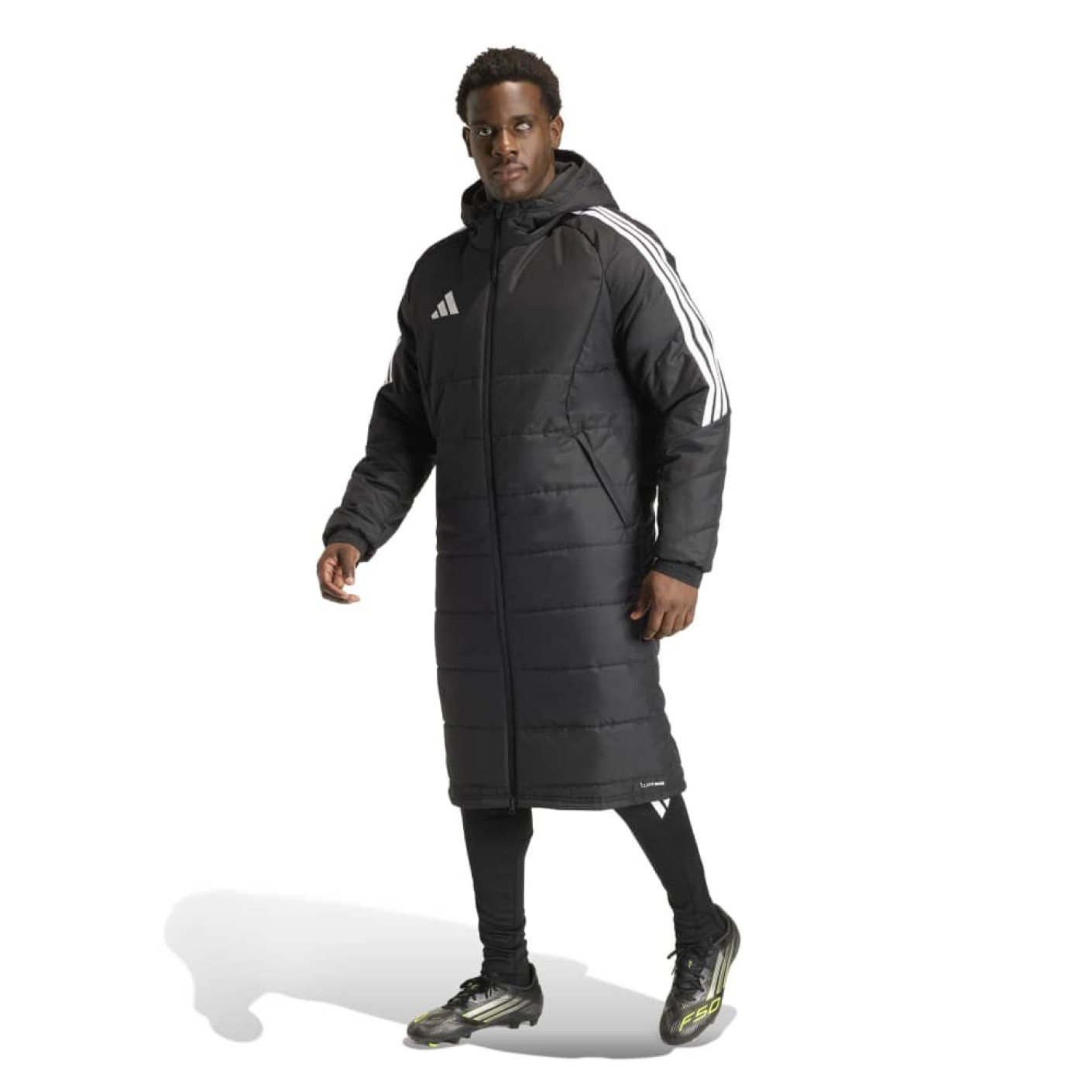 adidas Tiro 26 League Long Winter Jacket Black White