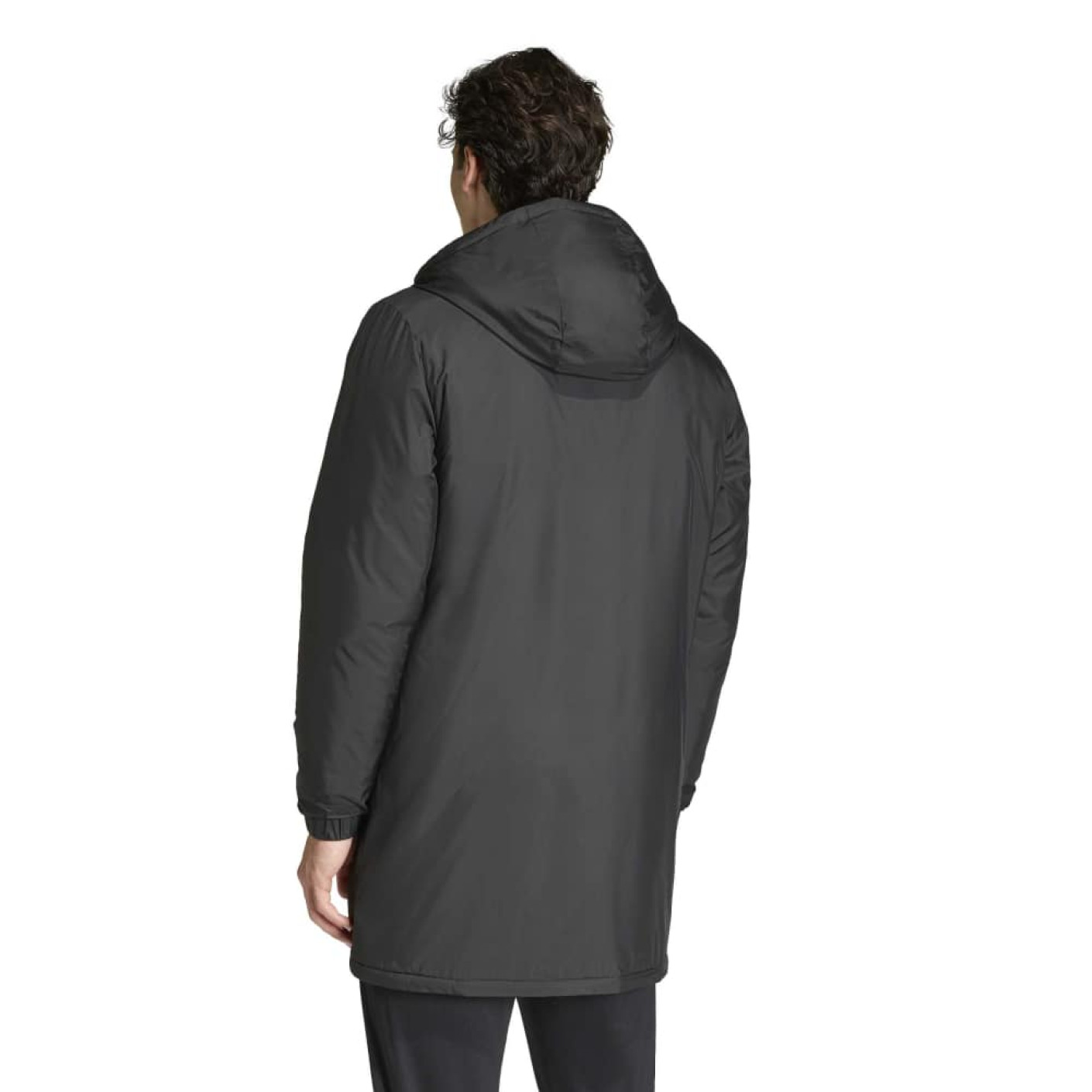 adidas Entrada 26 Stadium Jacket Black White - Voetbalshop.nl