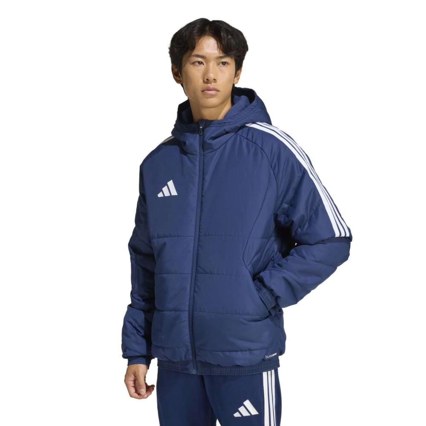 adidas Tiro 26 Winter Jacket Dark Blue White
