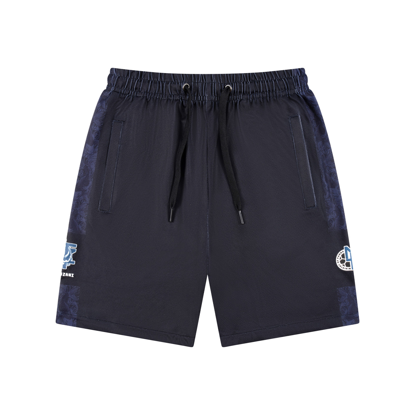 Touzani Kawarimono Broekje Kids Zwart Blauw Wit