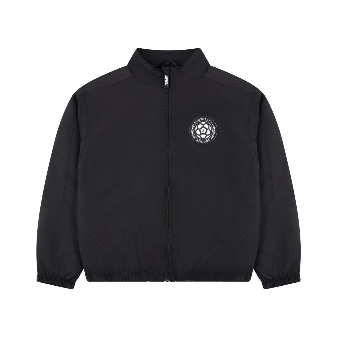 Touzani Ryu Trainingsjack Kids Zwart Wit