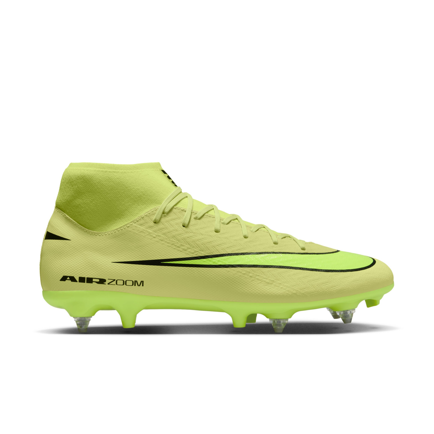 Nike Zoom Mercurial Superfly 10 Academy IJzeren-Nop Voetbalschoenen (SG) Anti-Clog Geel Neongeel Oranje