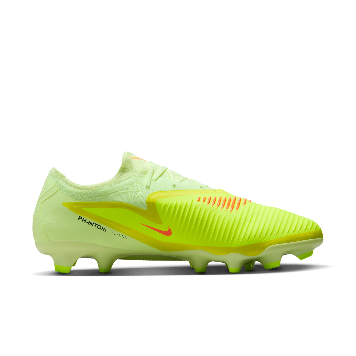 Nike Phantom 6 Low Pro Gras Football Boots (FG) Yellow Orange