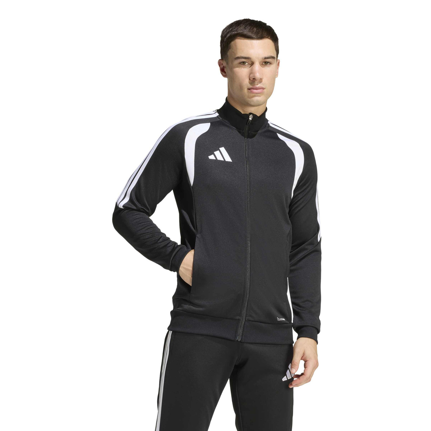 adidas Tiro 26 League Full-Zip Tracksuit Black White - Voetbalshop.nl