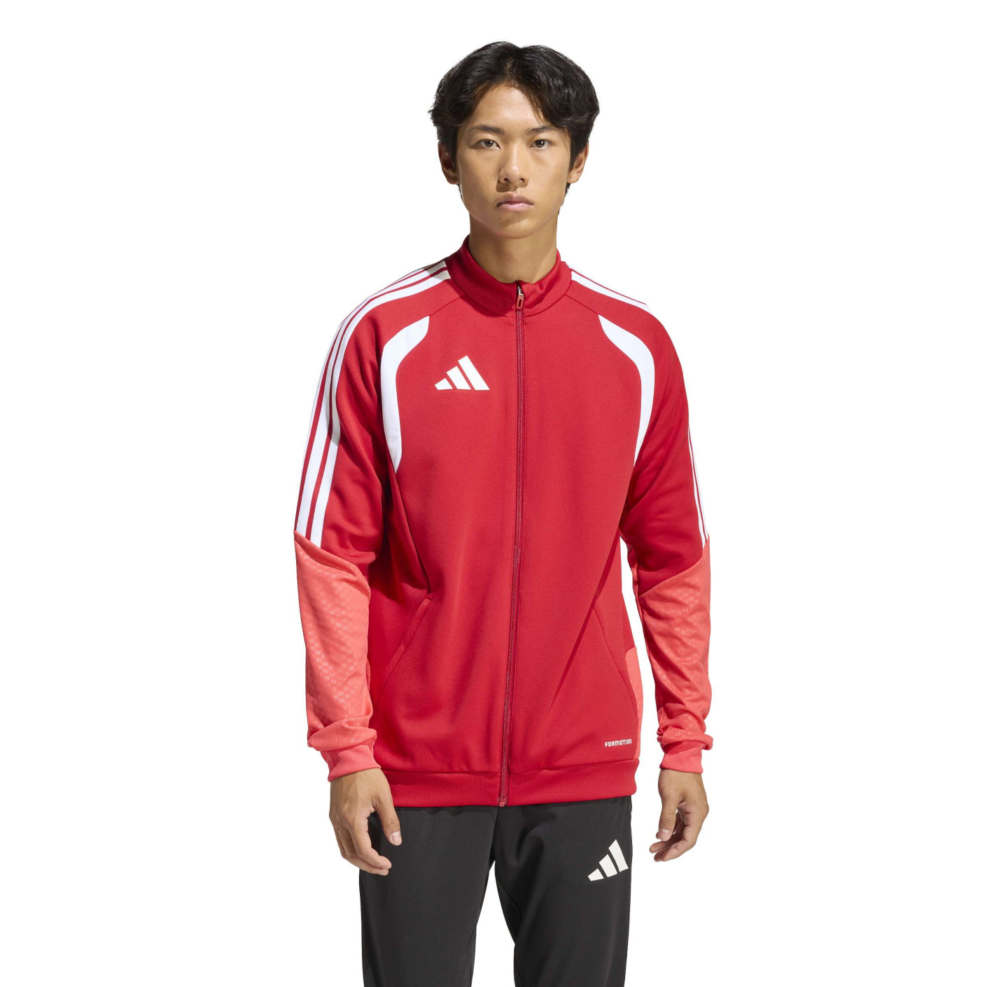 Perfect Original Photos about  Stilvolle Adidas Trainingsanzug Herren Rot Bild  as Your HD Pictures