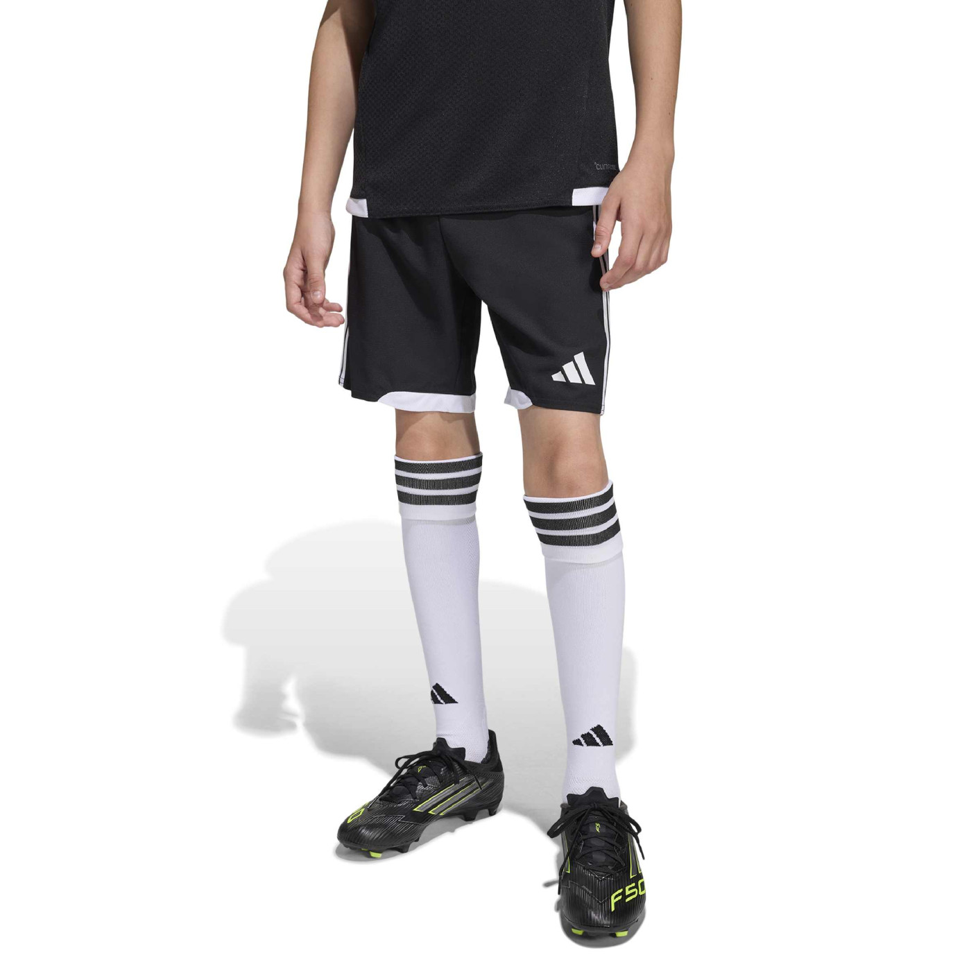adidas Tiro 26 Competition Football Shorts Kids Black White