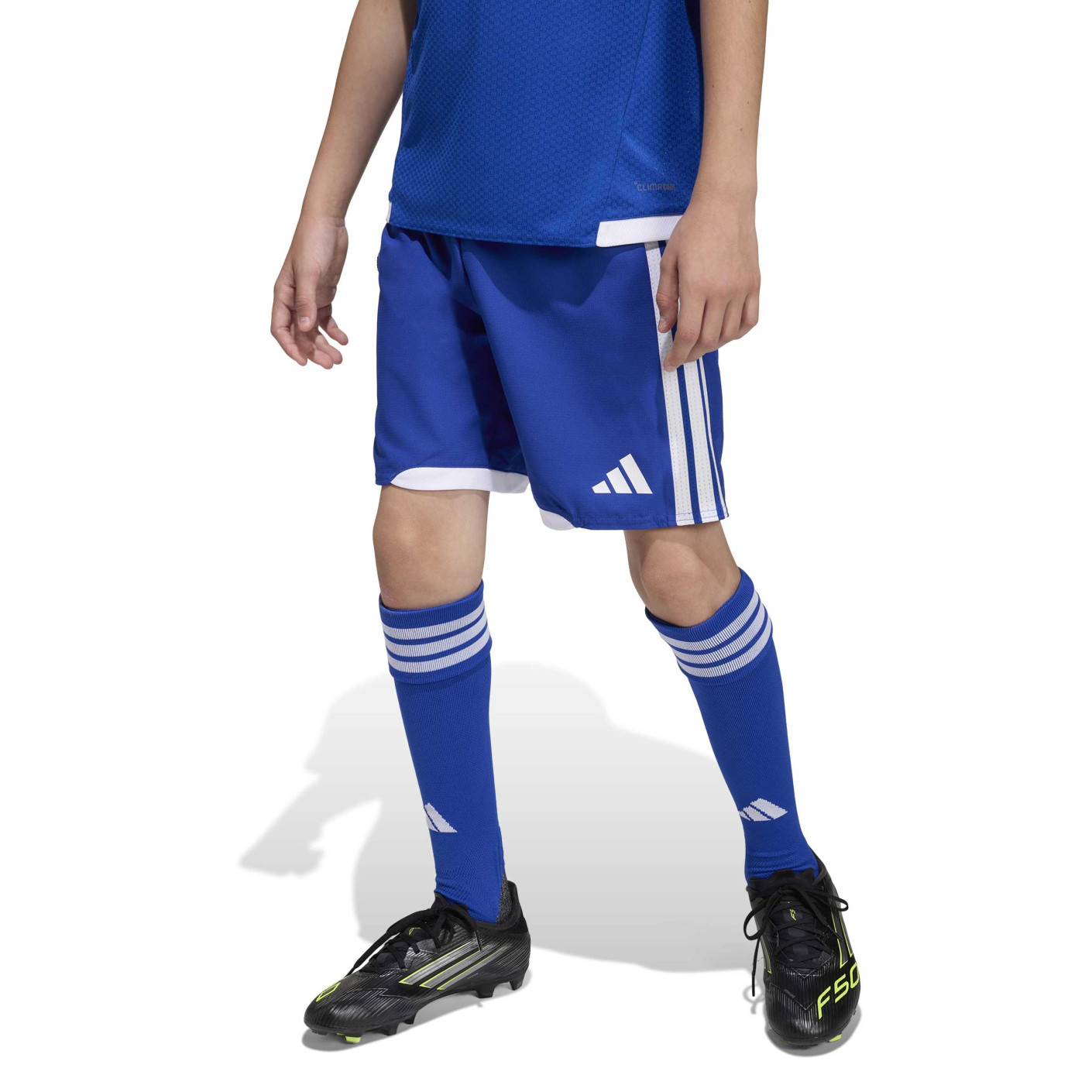 adidas Tiro 26 Competition Voetbalbroekje Kids Blauw Wit