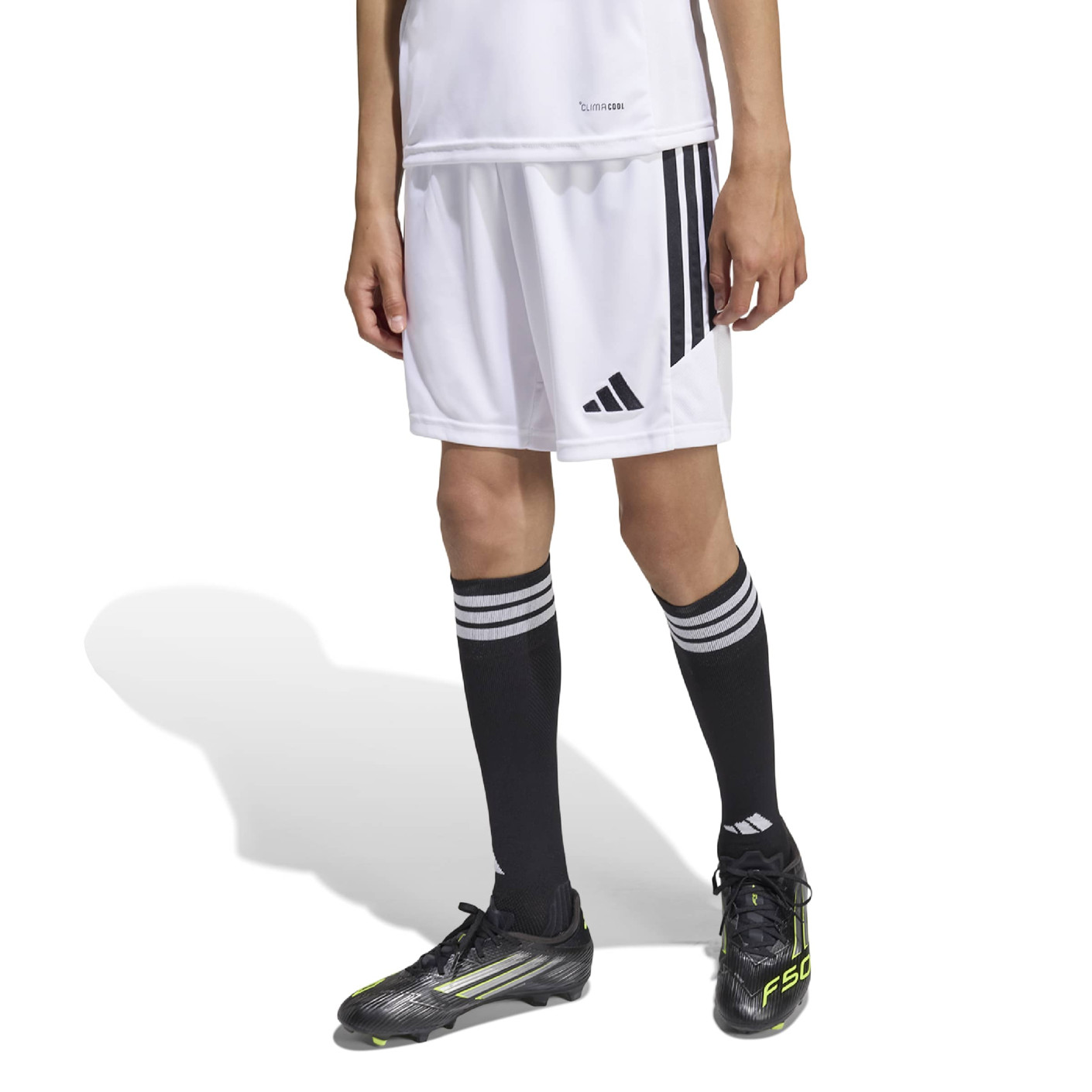 adidas Tiro 26 League Football Shorts Kids White Black