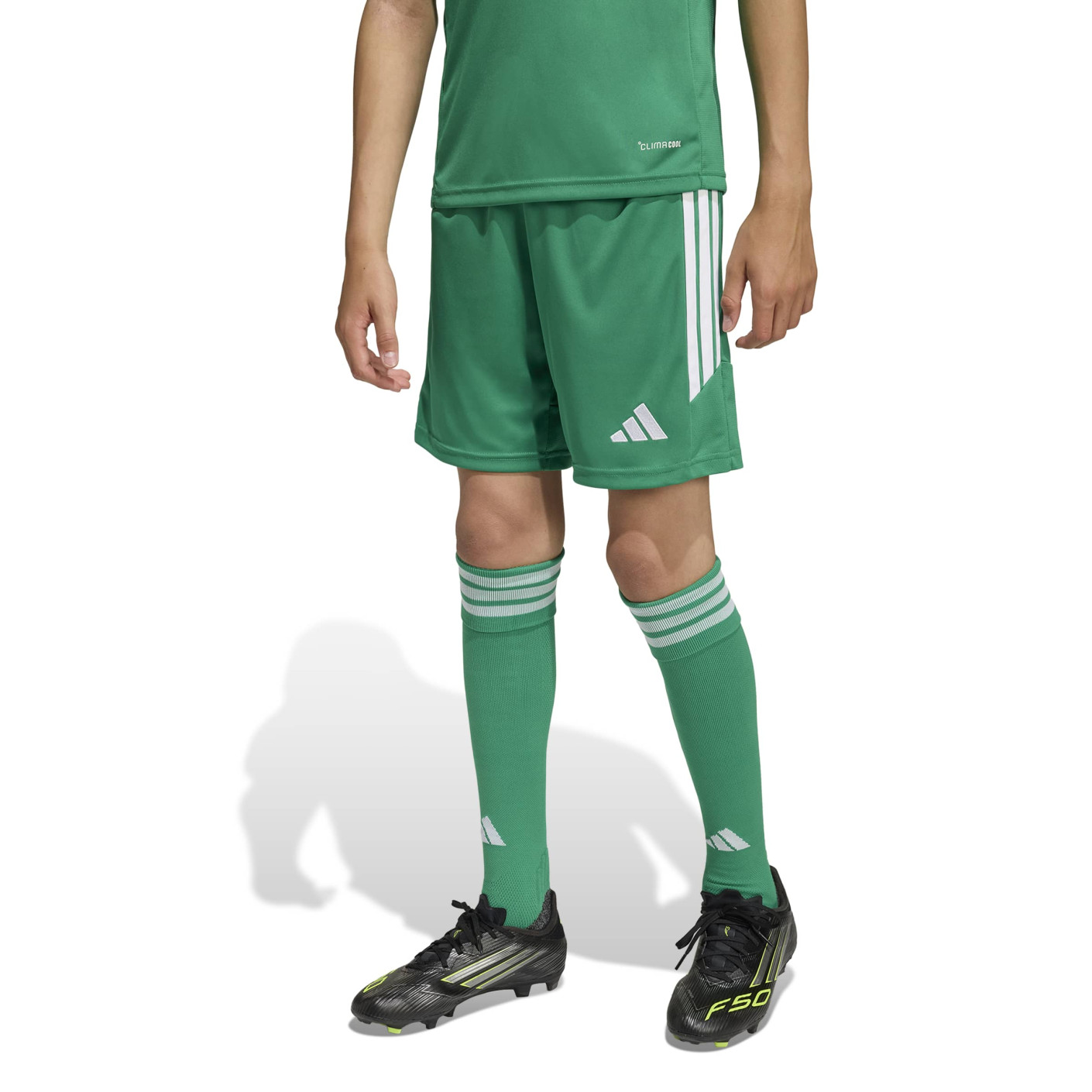 adidas Tiro 26 League Football Shorts Kids Green White