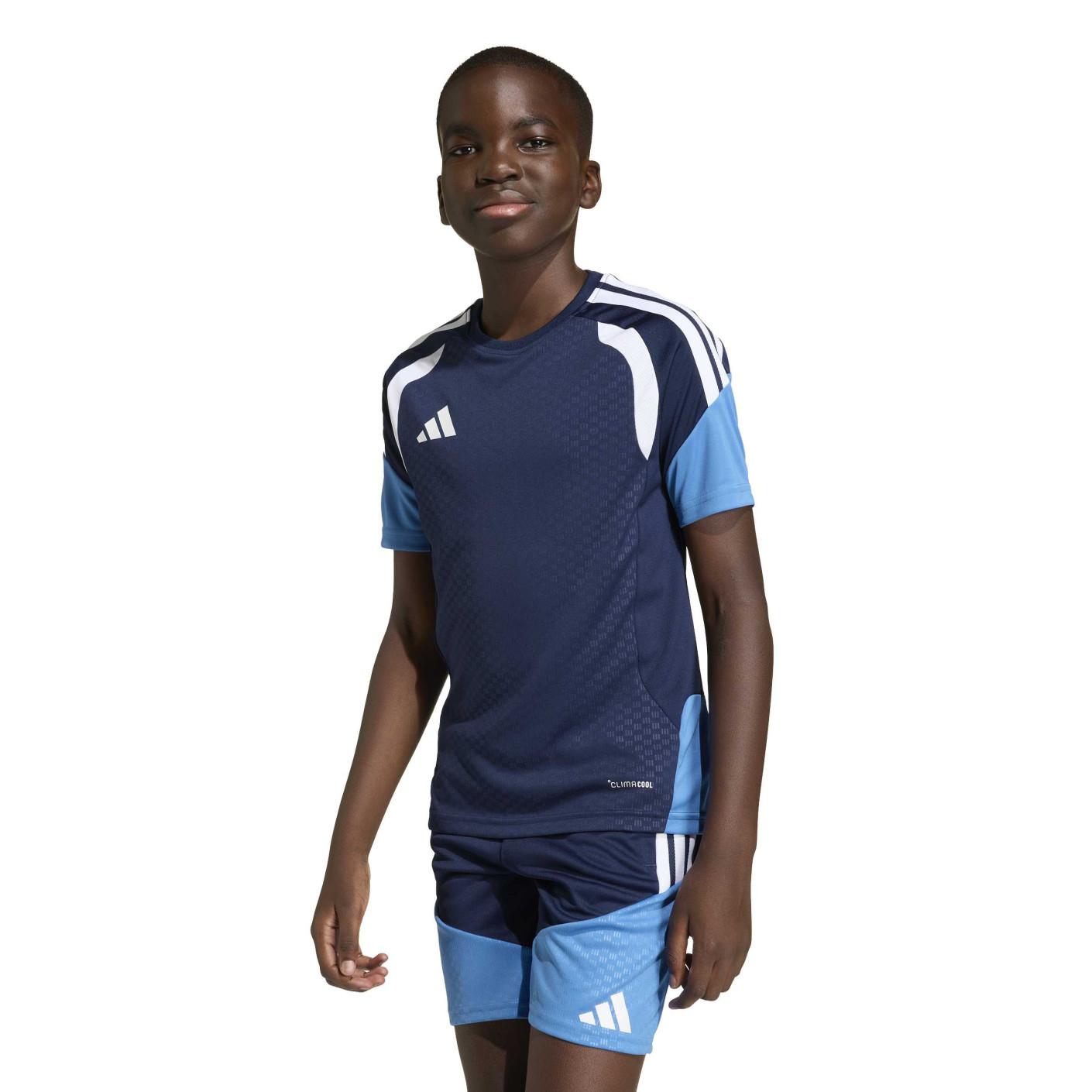 adidas Tiro 26 Competition Training Shirt Kids Dark Blue Blue
