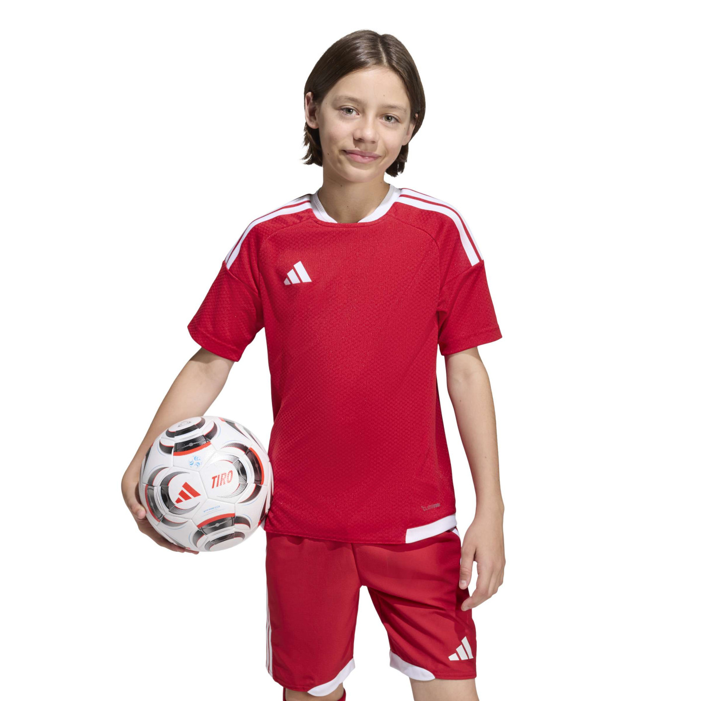 adidas Tiro 26 Competition Voetbalshirt Kids Rood Wit