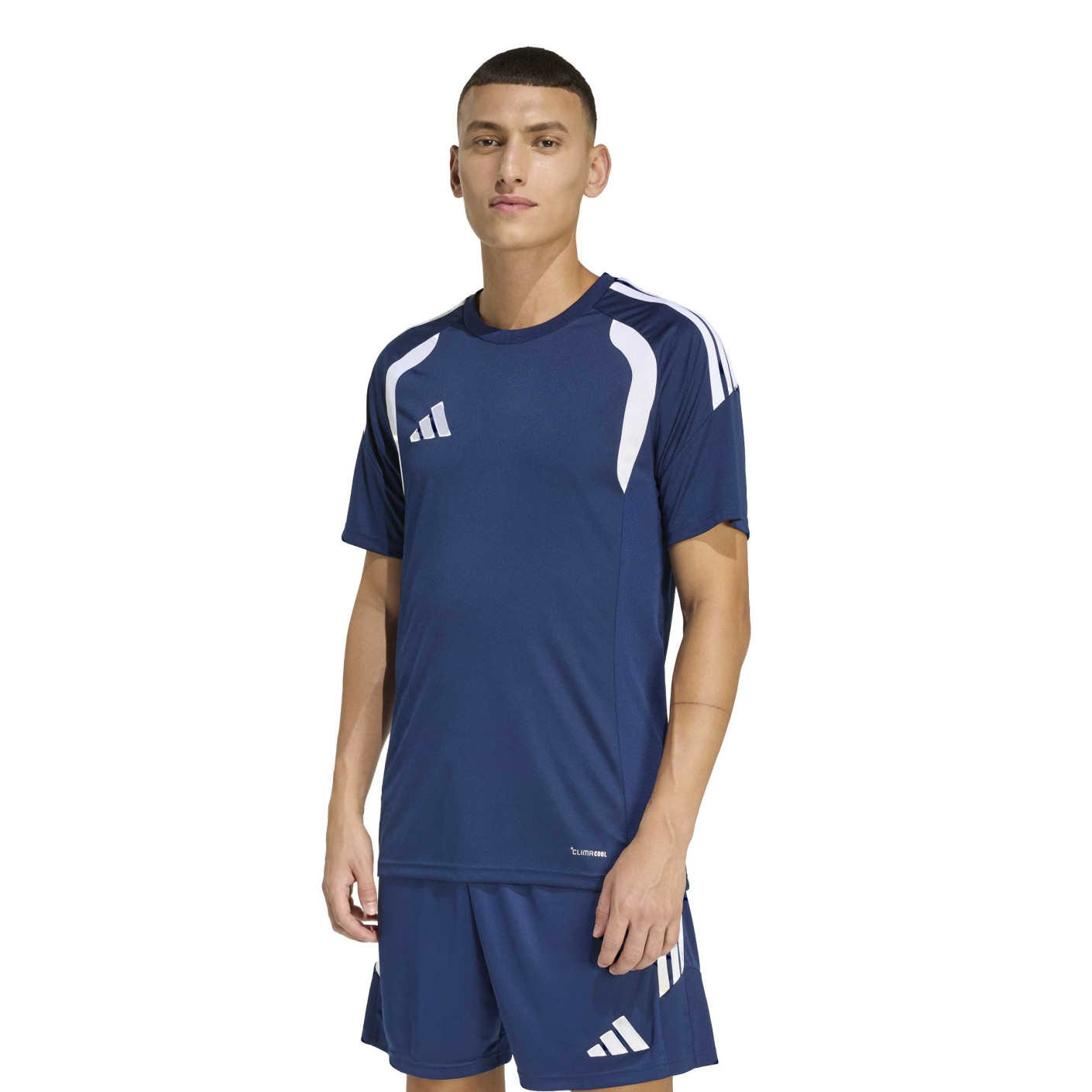 adidas Tiro 26 League Football Shirt Dark Blue White