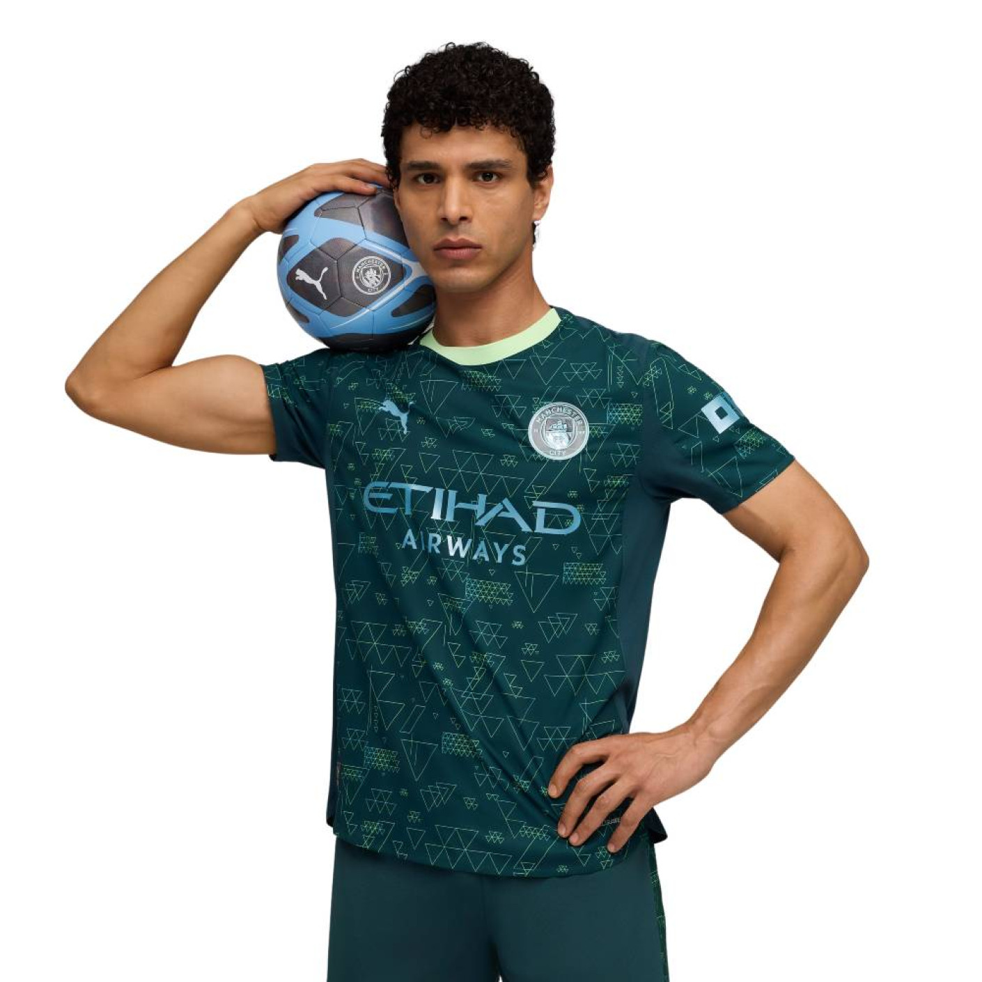 PUMA Manchester City Haaland 9 Fourth Shirt 2025-2026 - Voetbalshop.nl