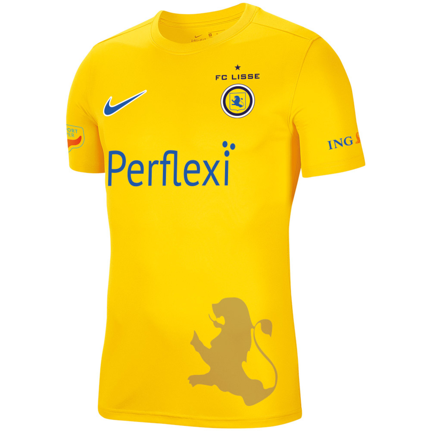 FC Lisse Thuisshirt 25/26 Senior Geel