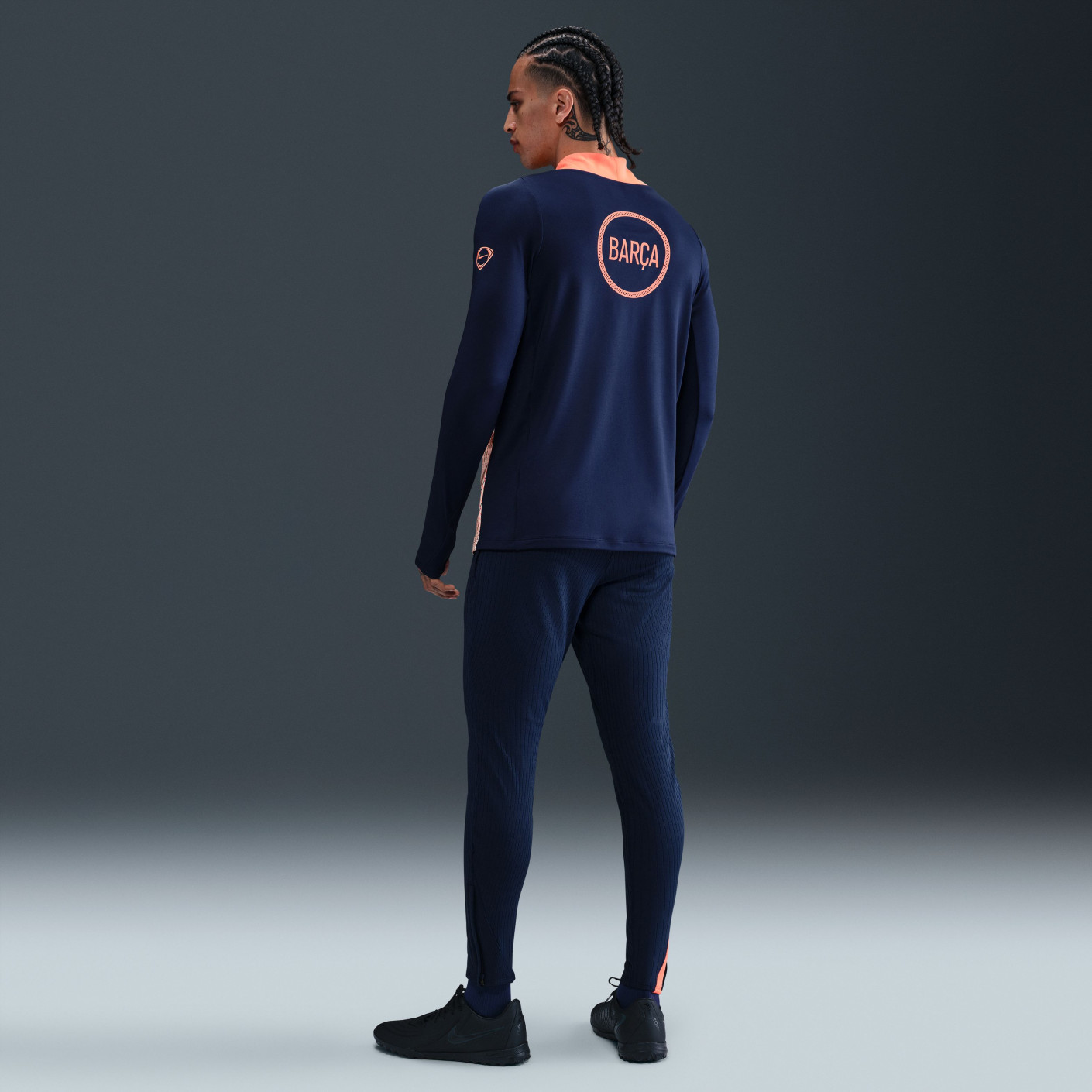 Nike FC Barcelona Strike Training sweater 1/4-Zip 2025-2026 Dark