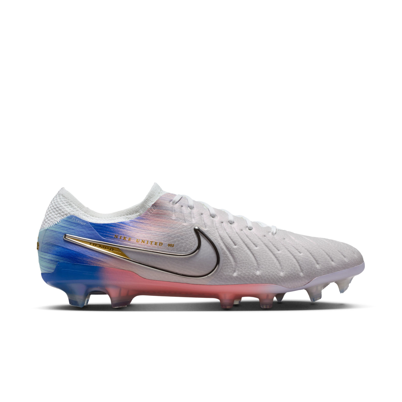grey and pink cleats
