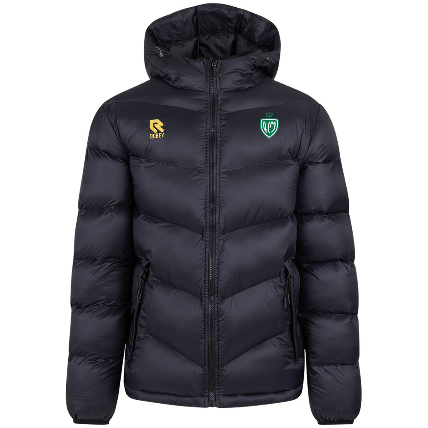 Racing Mechelen Winterjas Kids Zwart