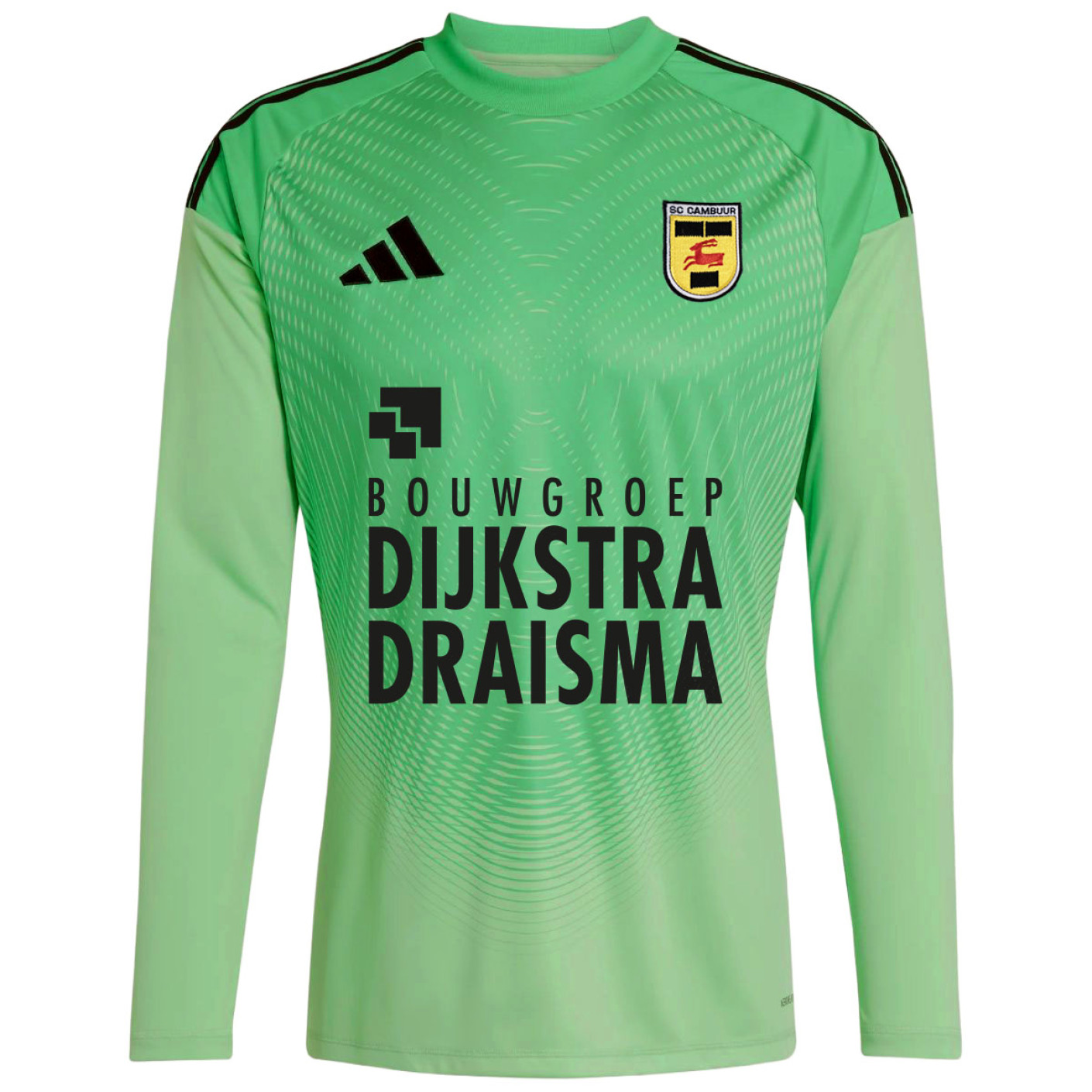 adidas SC Cambuur Goalkeeper Shirt 2025-2026 Green Kids