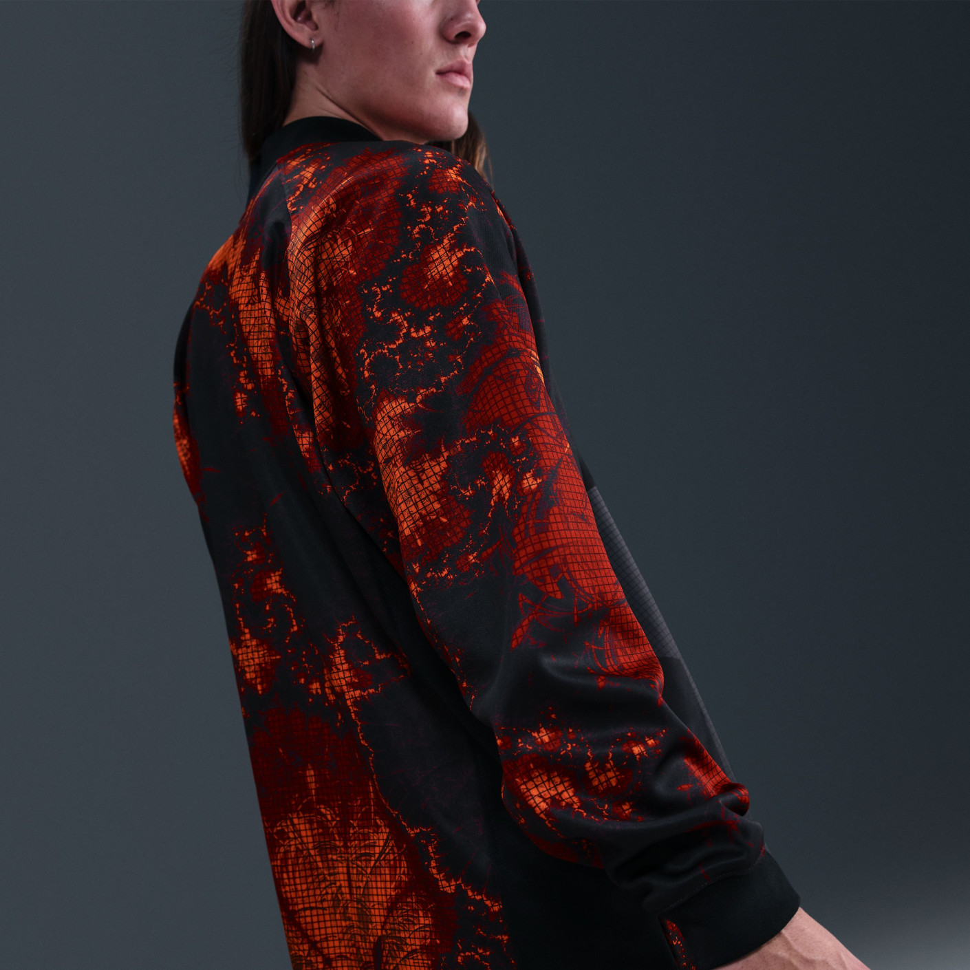 NIKE オランダ代表　HOLLYWOOD KEEPER キーパーシャツ Nike Netherlands Hollywood Long Sleeve Goalkeeper Shirt Black
