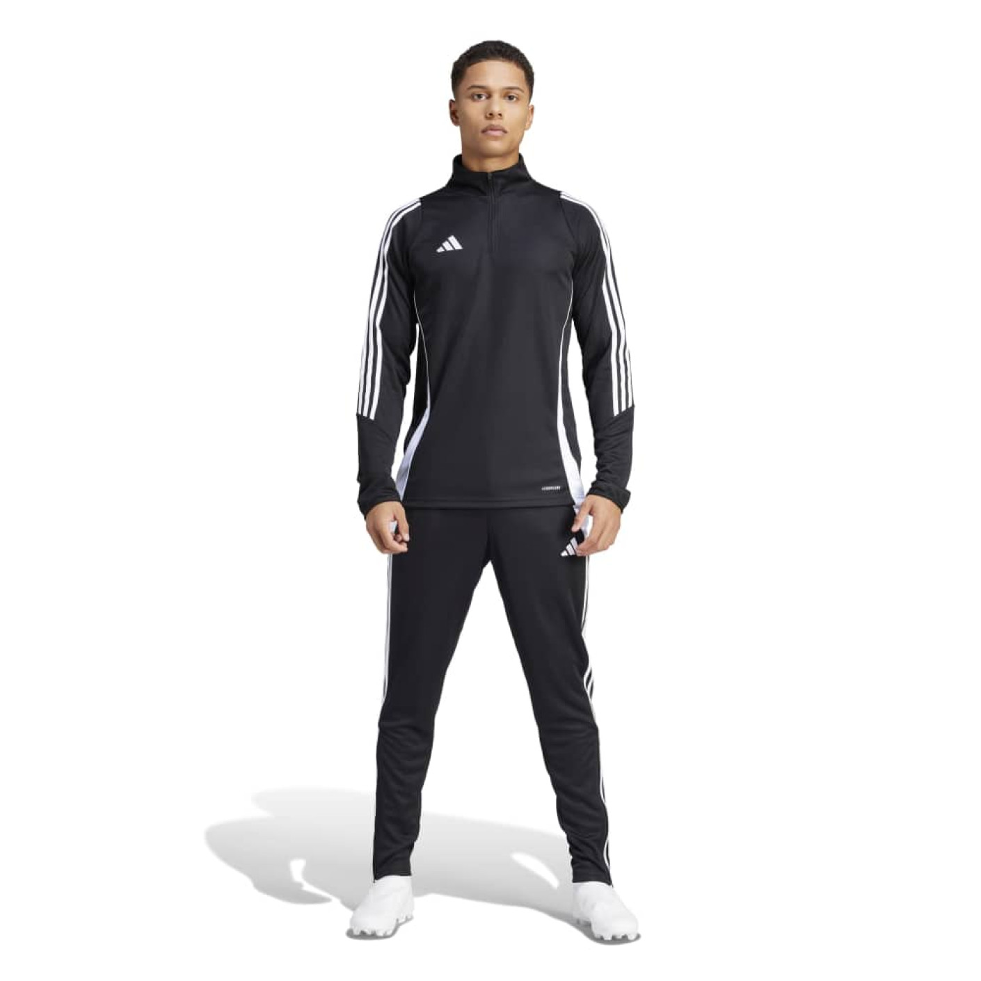 adidas Tiro 24 Trainingspak 1/4-Zip Zwart Wit
