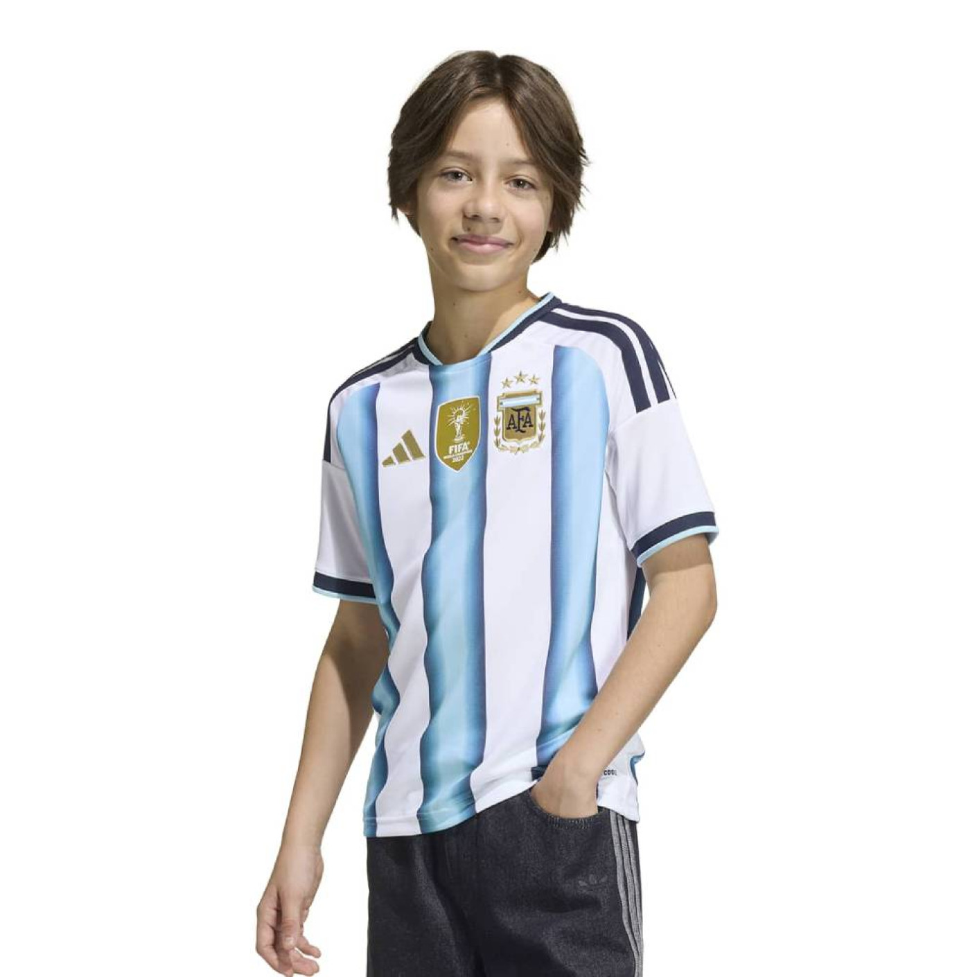 adidas Argentinië Thuisshirt 2026-2028 Kids
