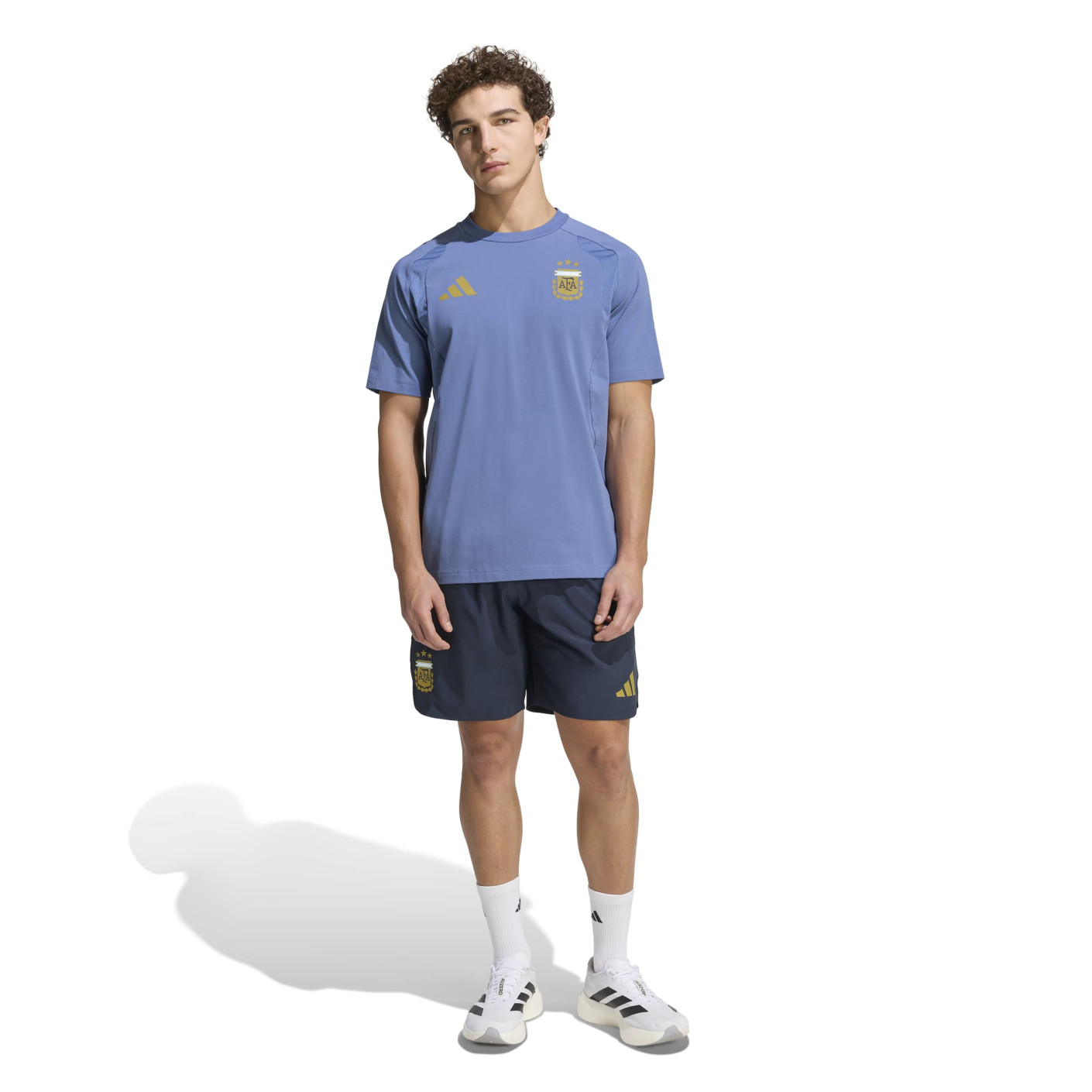 adidas Argentina Tiro Travel Set 2026-2028 Blue Dark Blue Gold