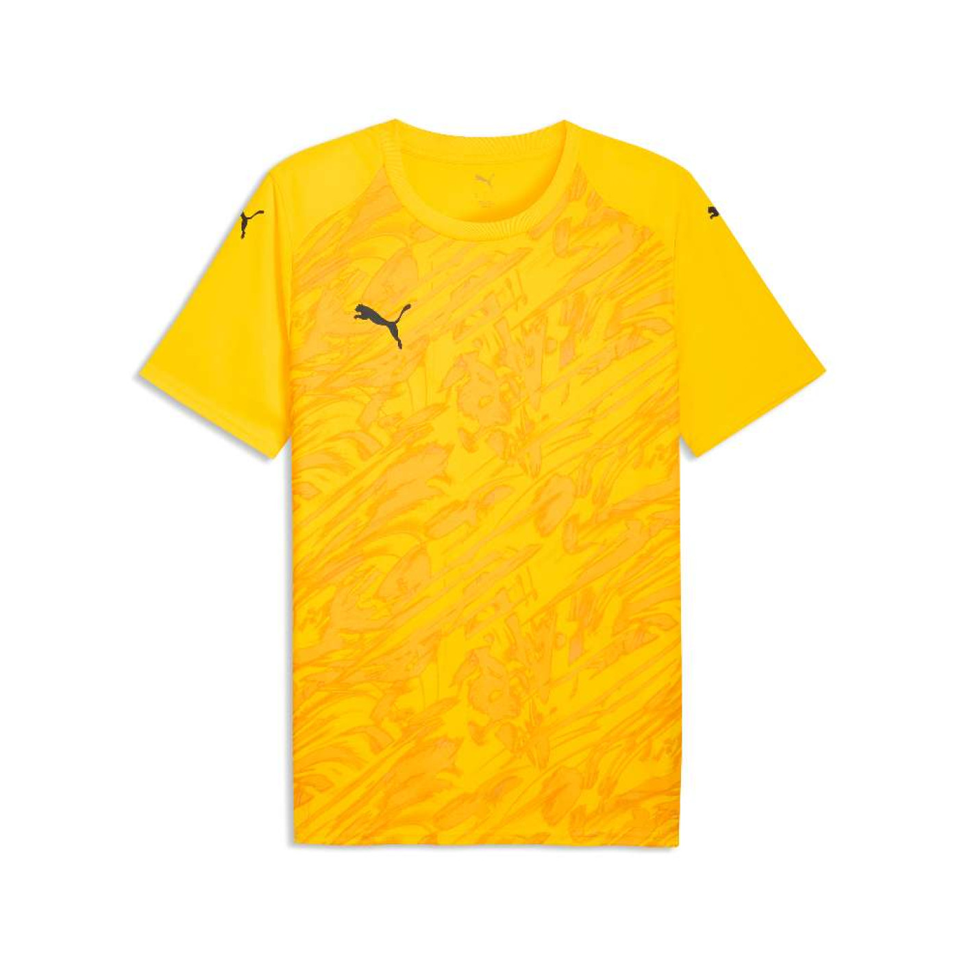PUMA TeamFinal Graphic Football Shirt Yellow