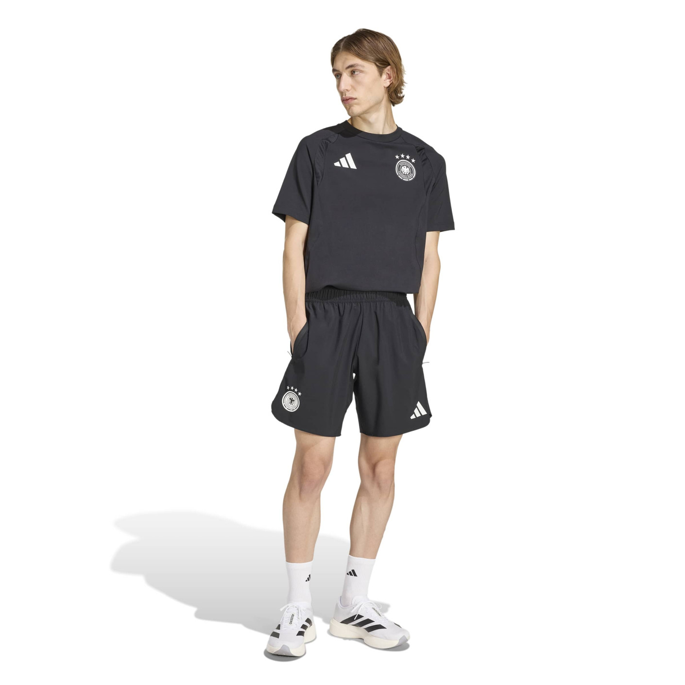 adidas Germany Tiro Travel Training Set 2026-2028 Black White