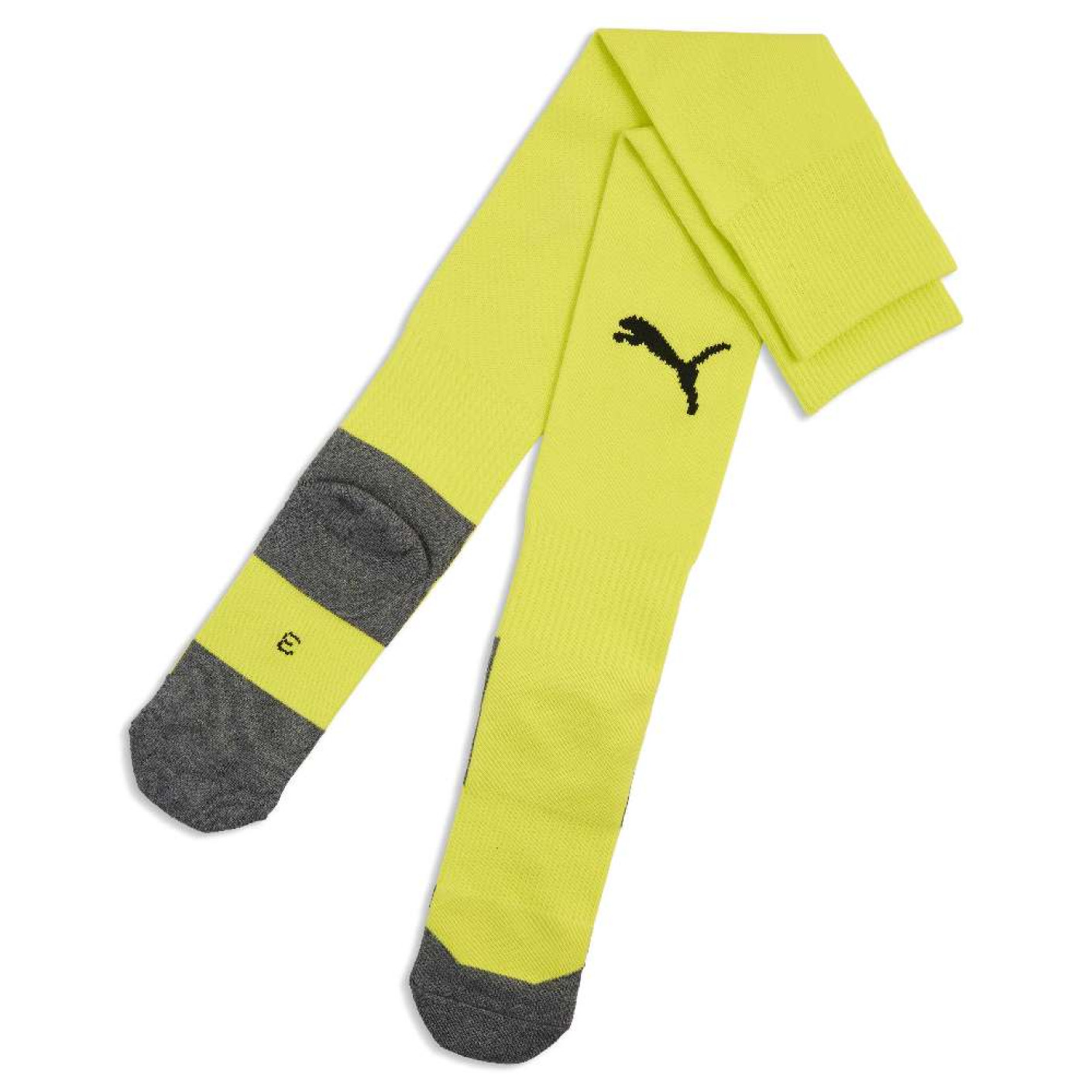 PUMA teamLIGA26 Core Voetbalsokken Lichtgeel Zwart