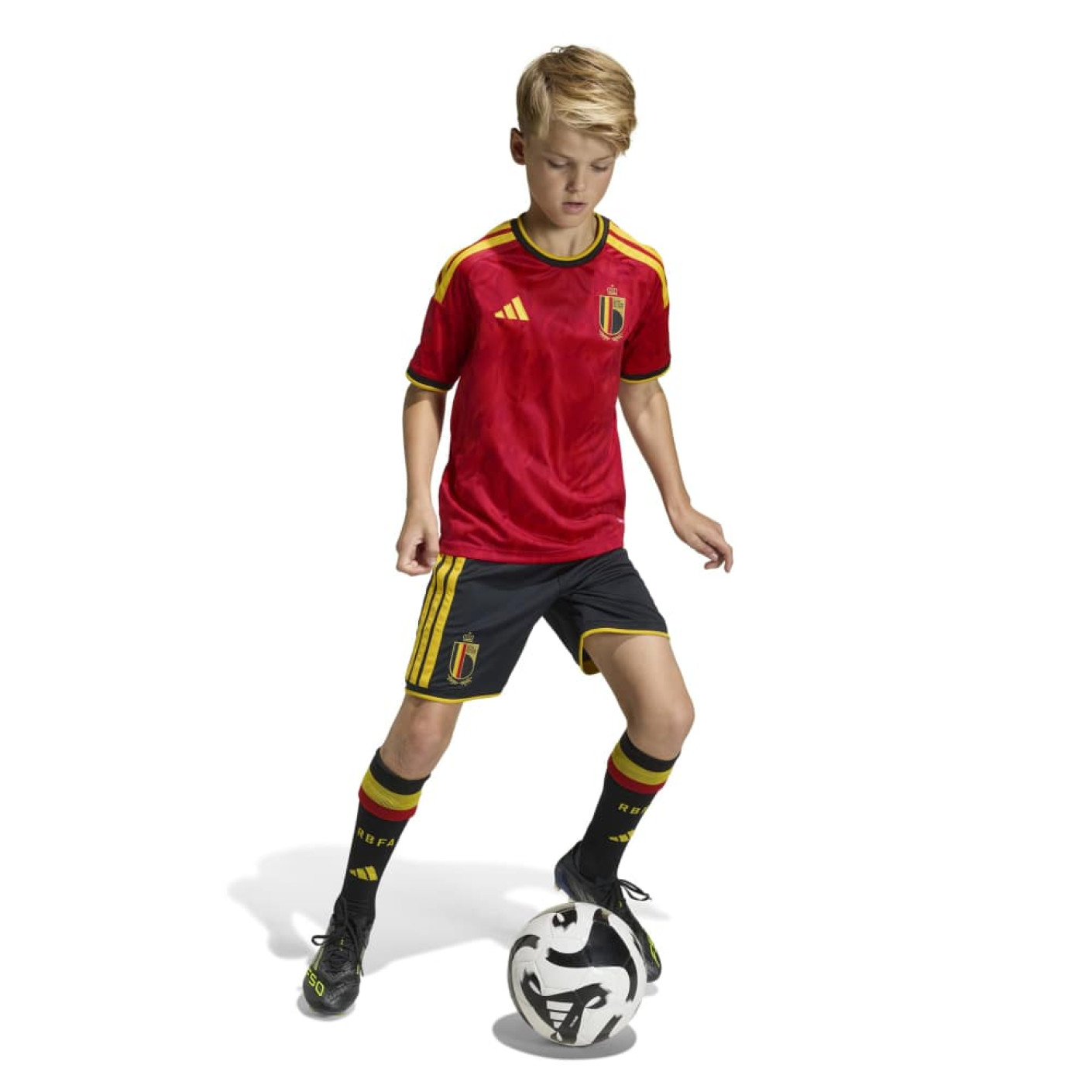 adidas Belgium Home Kit 2026-2028 Kids