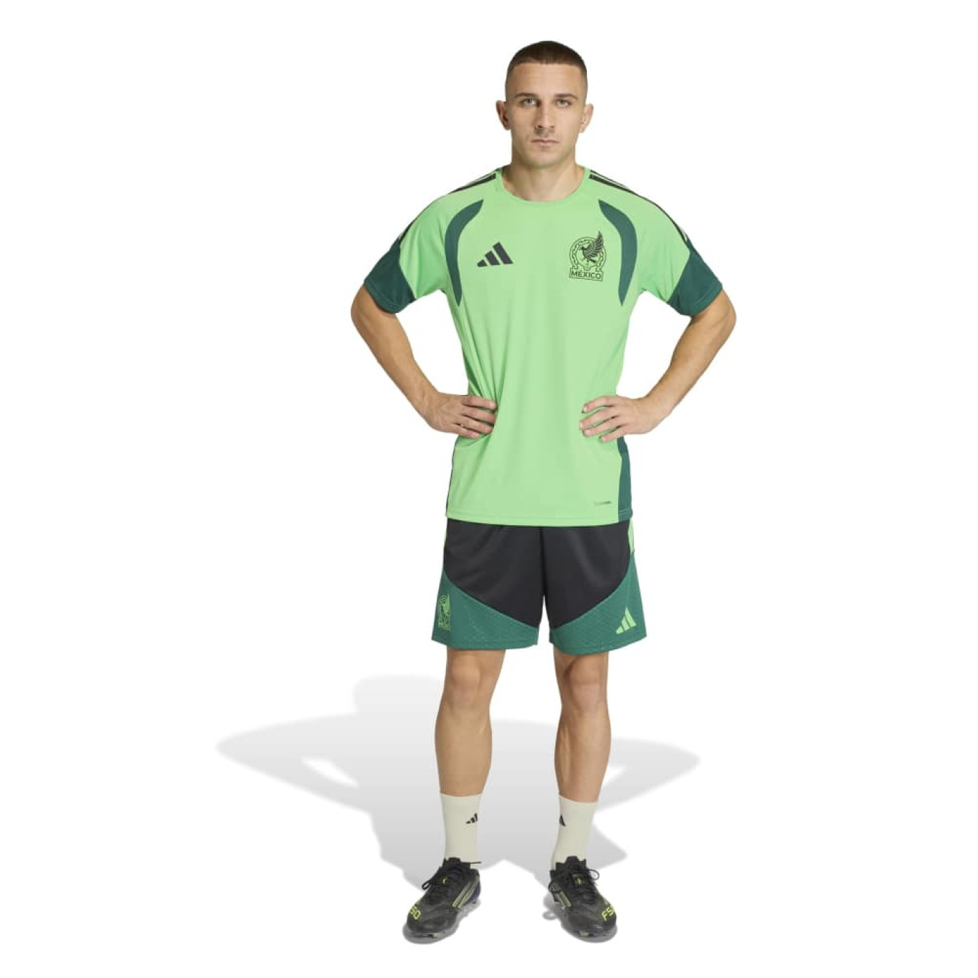 adidas Mexico Training Set 2026-2028 Light Green Black Green