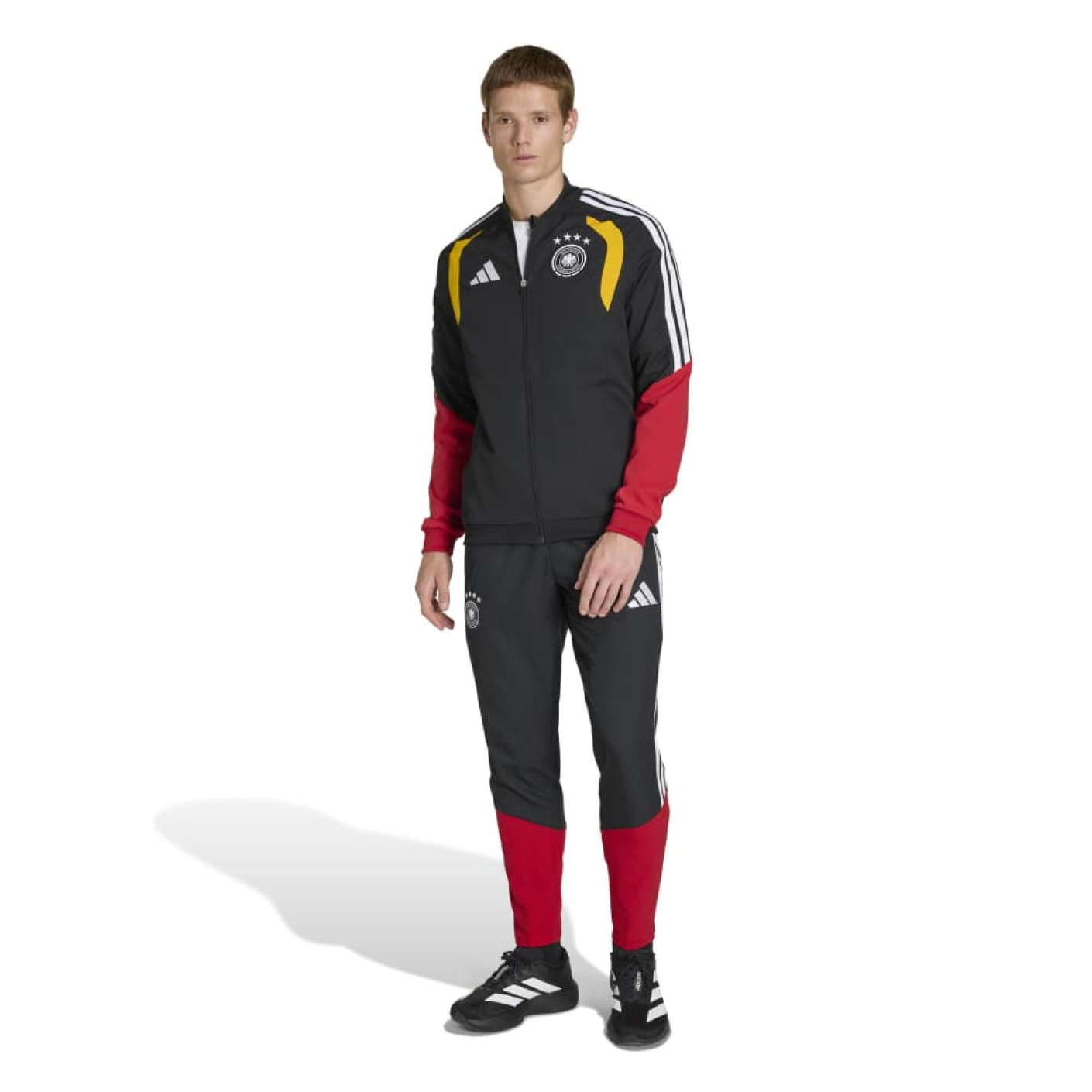 adidas Germany Presentation Tracksuit Full-Zip 2026-2028 Black White