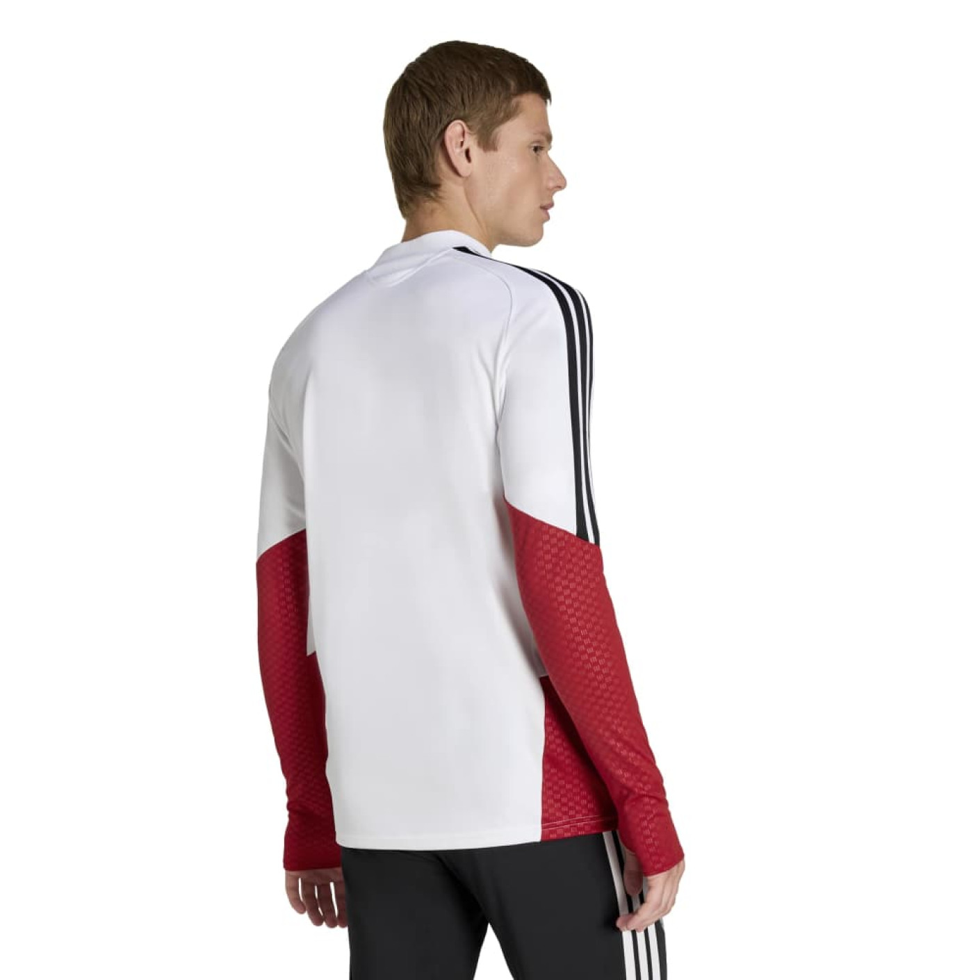adidas Germany Training sweater 1/4-Zip 2026-2028 White Black