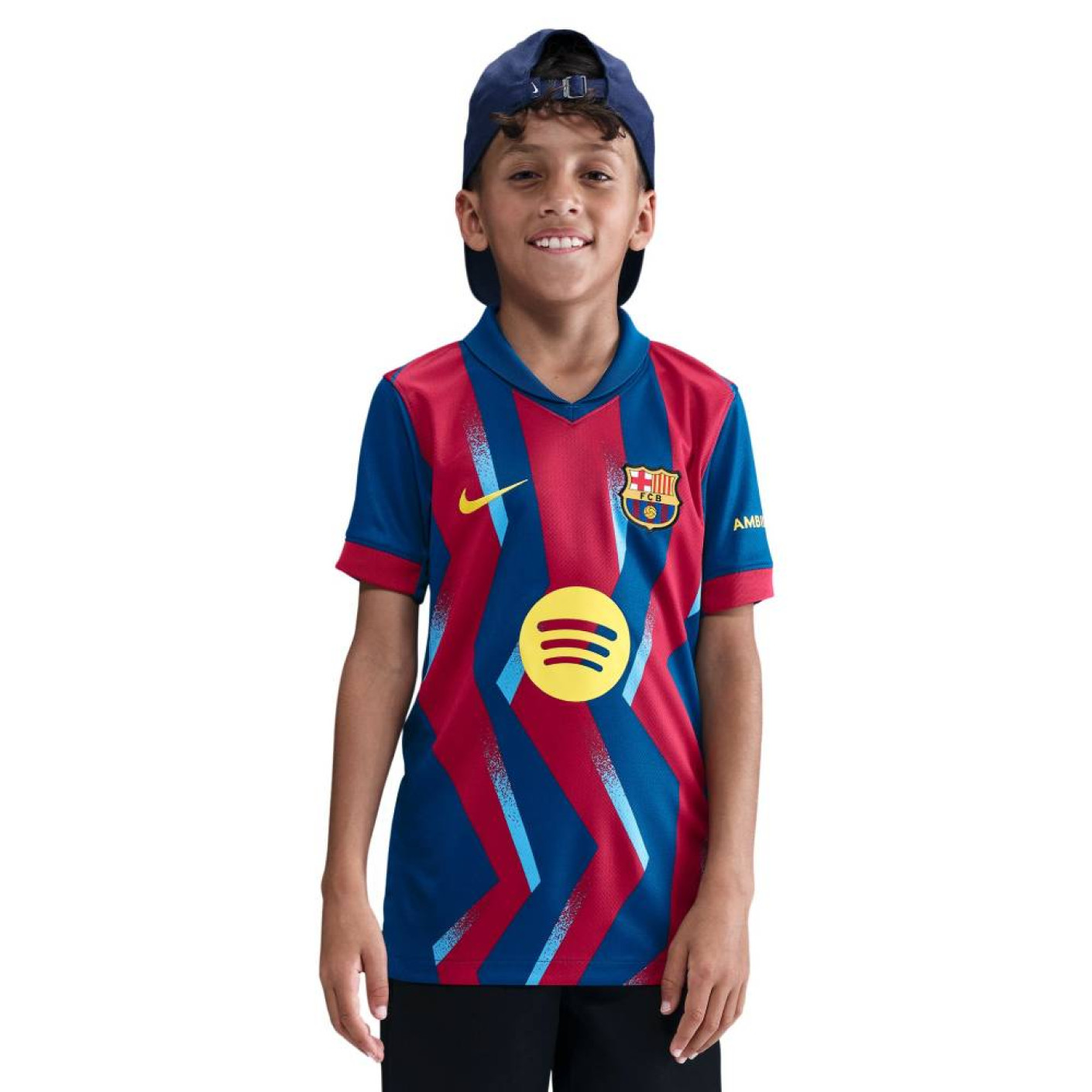 Nike FC Barcelona Lamine Yamal 10 Fourth Shirt 2025-2026 Kids