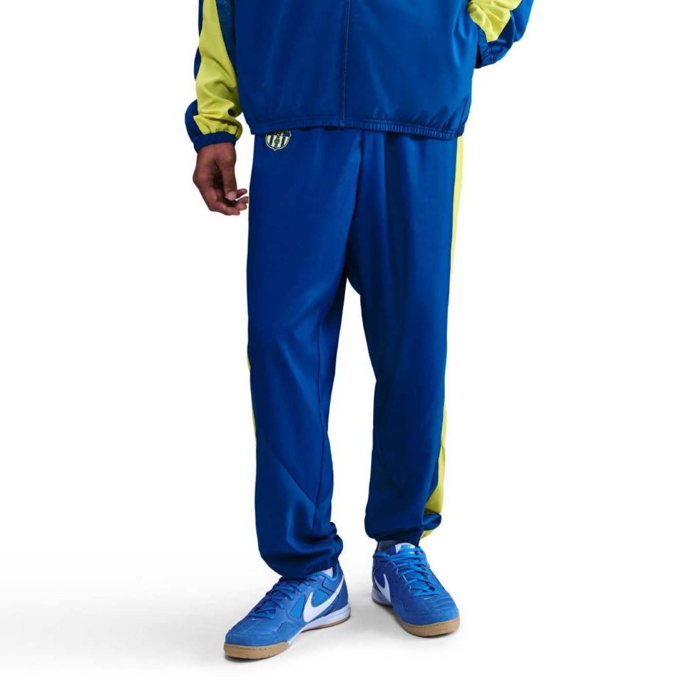 Nike FC Barcelona Woven Training pants 2025-2026 Dark Blue Yellow