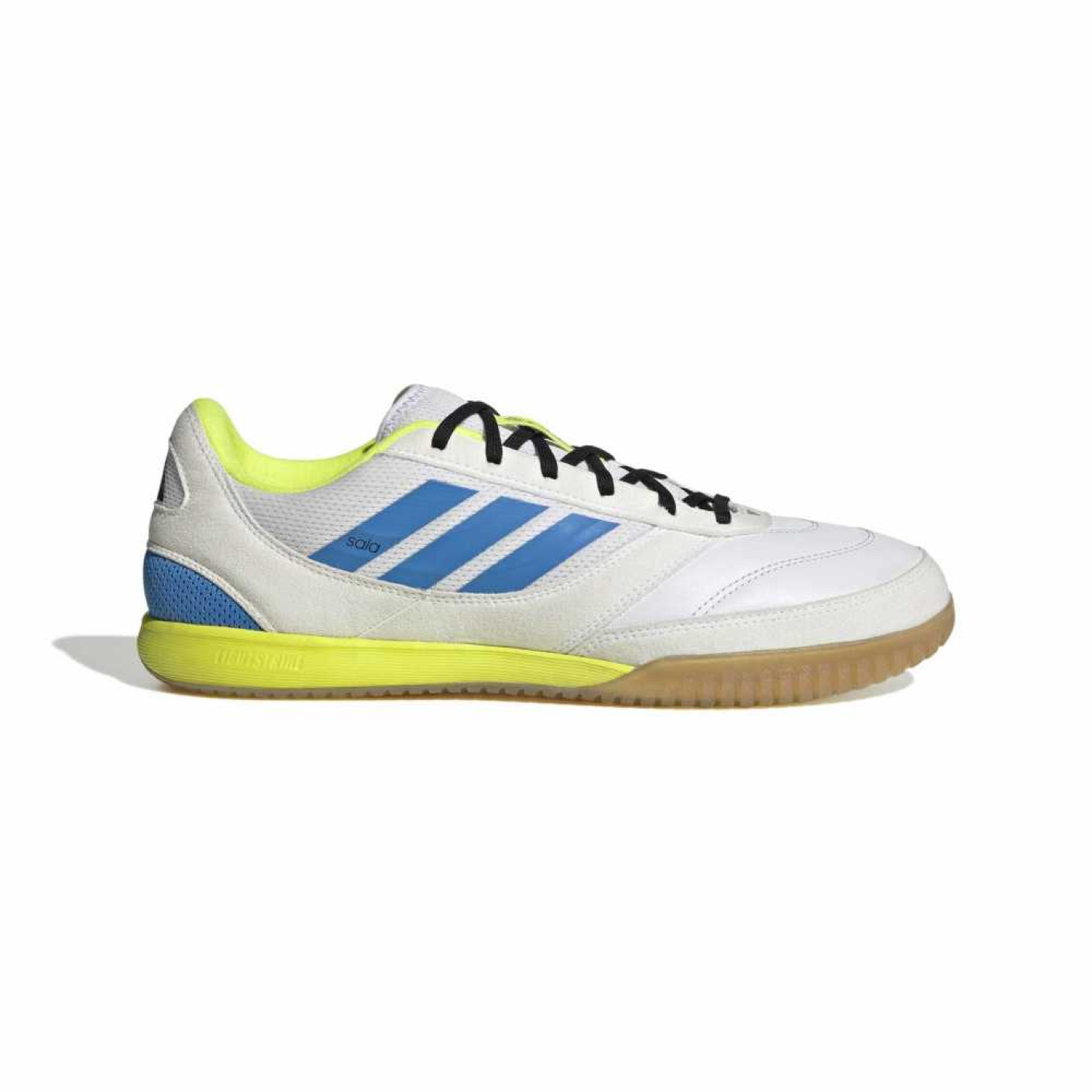 adidas Top Sala Competition II Zaalvoetbalschoenen (IN) Wit Blauw Neongeel Zwart