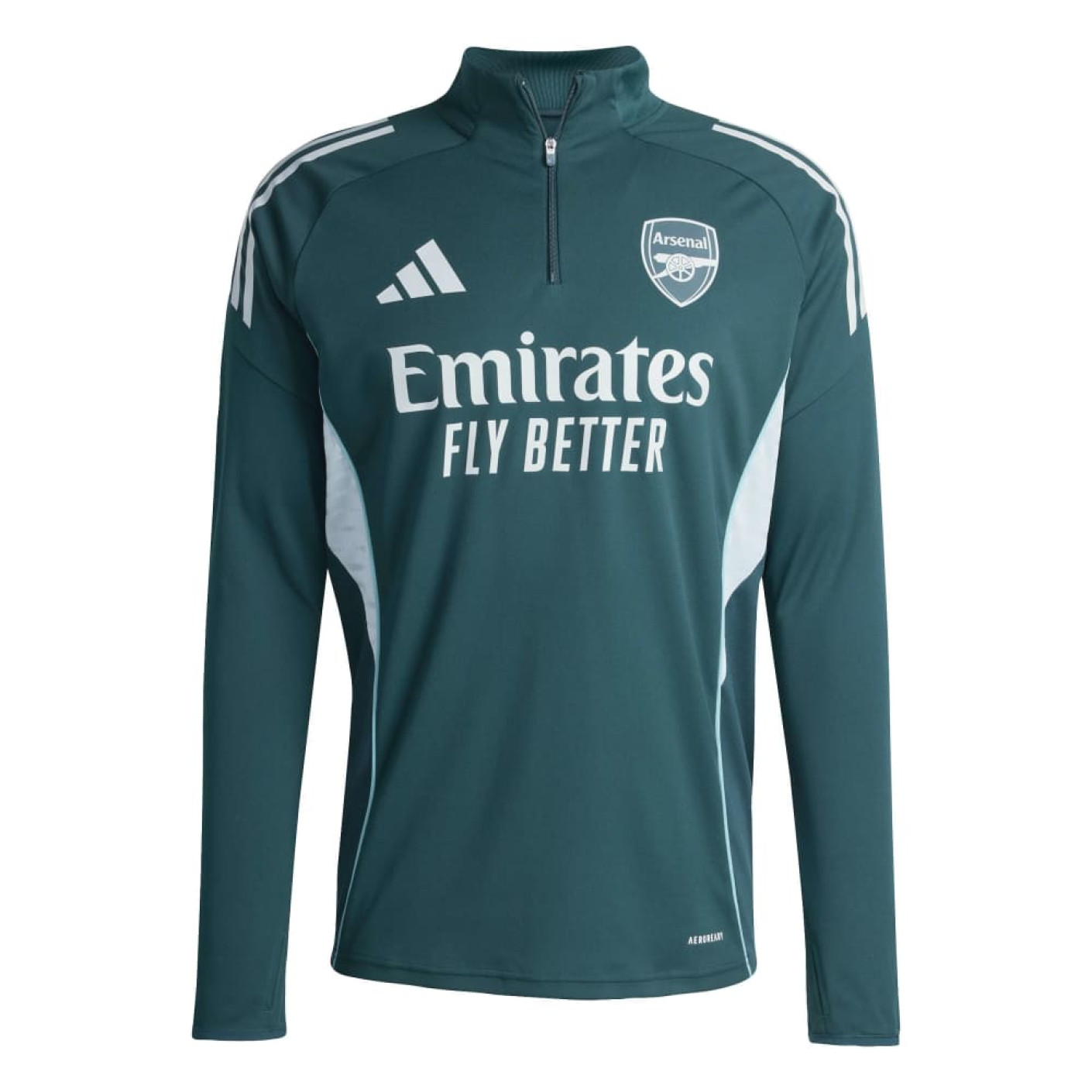 adidas Arsenal Training sweater 1/4-Zip 2025-2026 Dark Green Grey