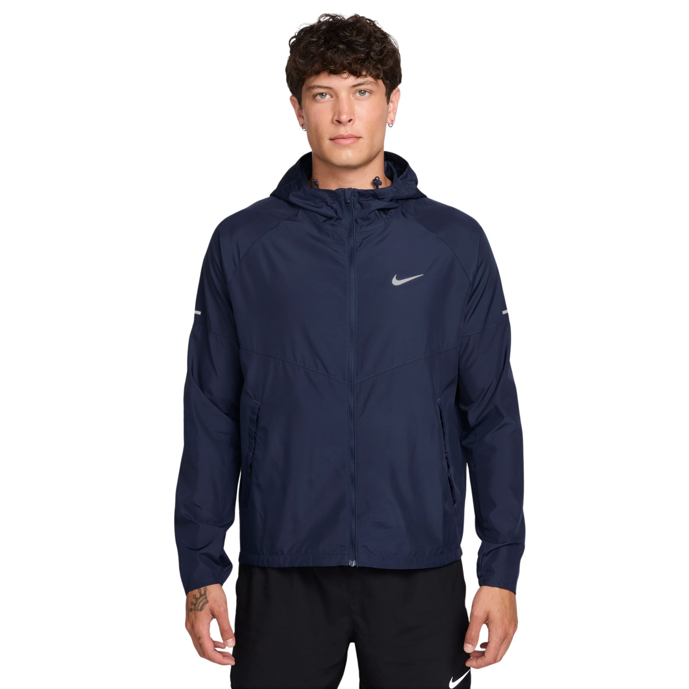 Nike Miler Repel Jack Dark Blue Silver