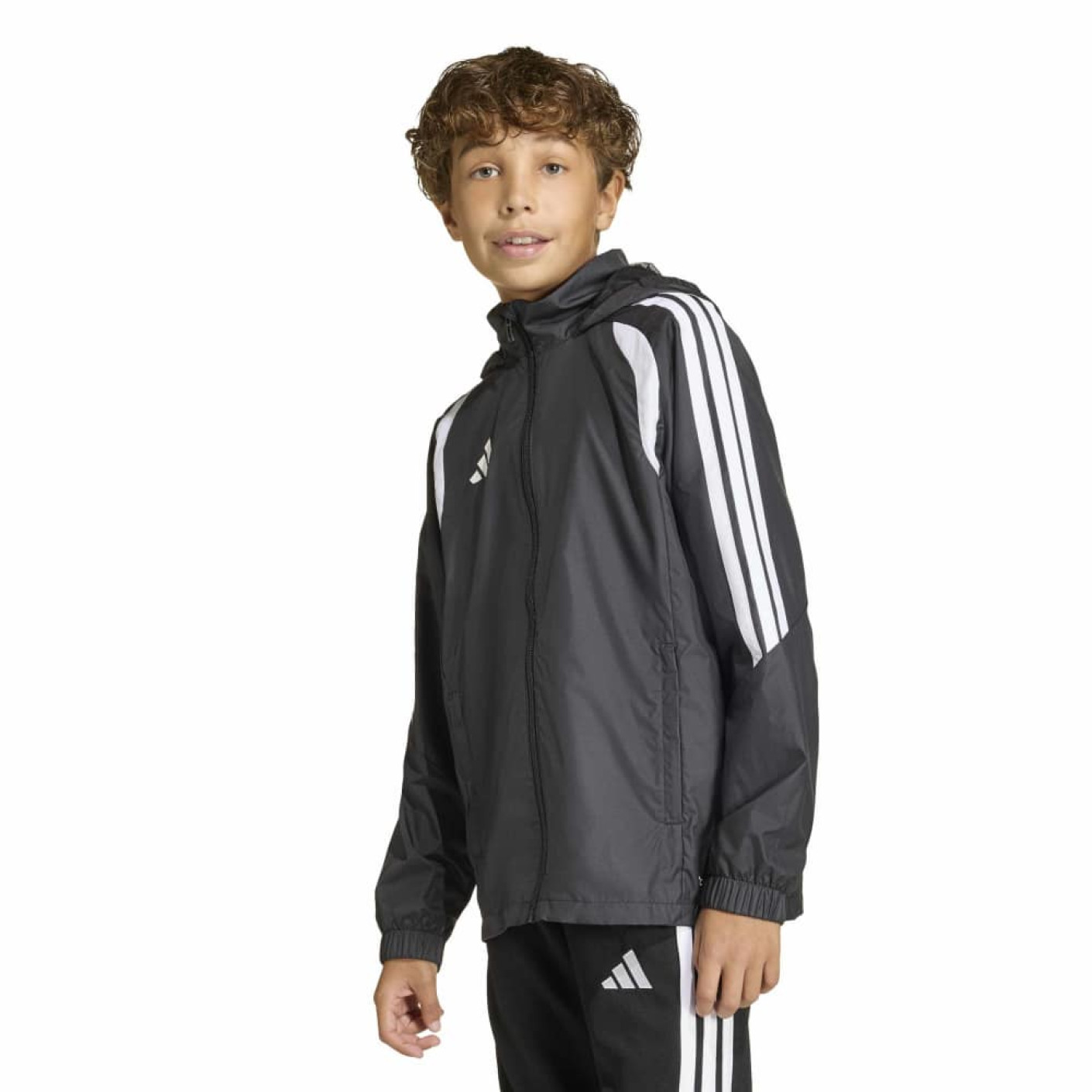 adidas Tiro 26 League Windbreaker Kids Zwart Wit