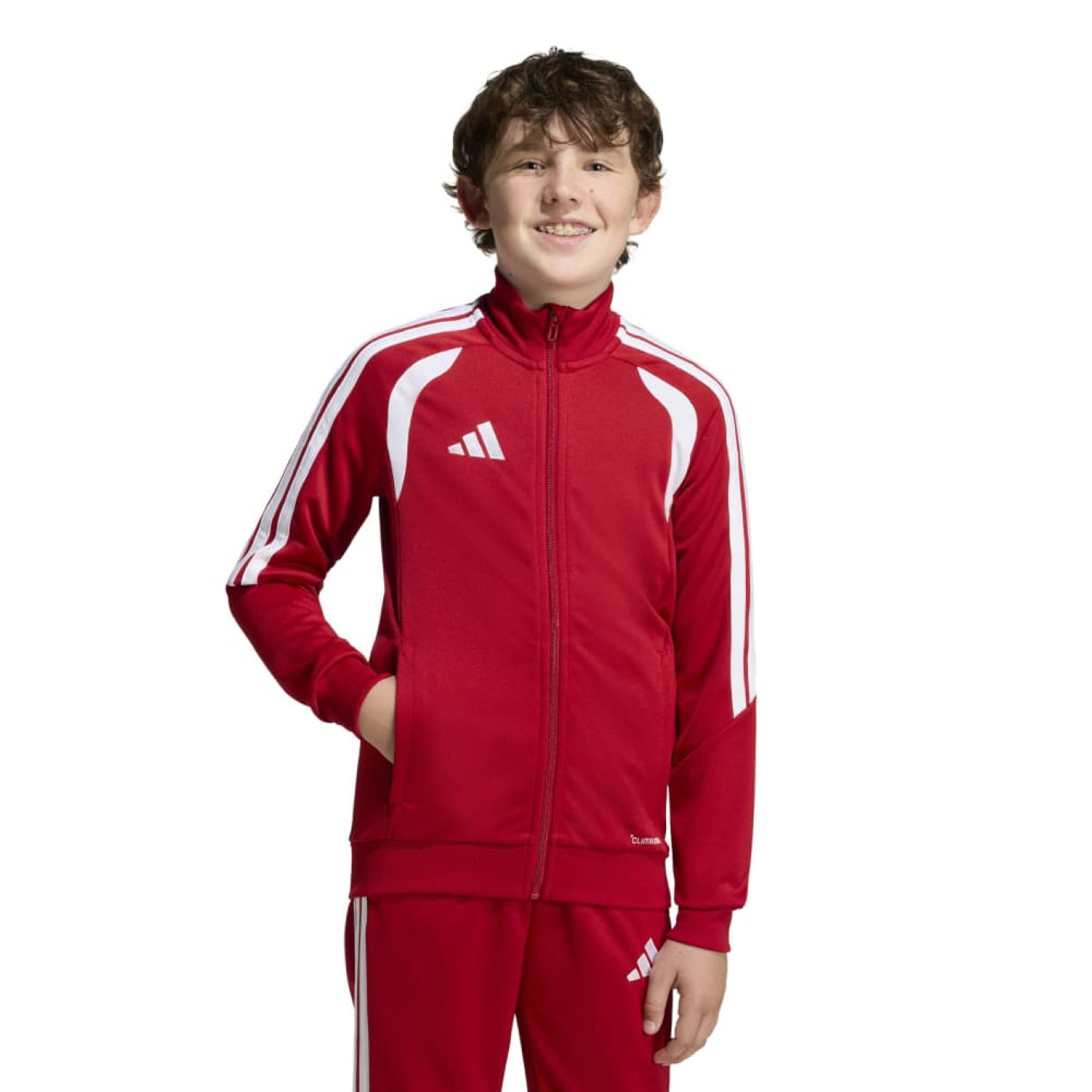 adidas Tiro 26 League Trainingsjack Kids Rood Wit