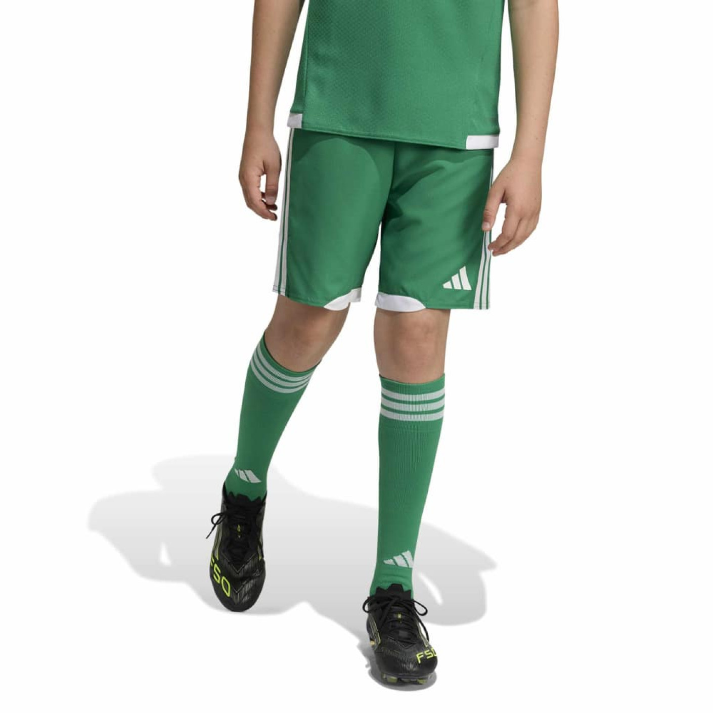 adidas Tiro 26 Competition Voetbalbroekje Kids Groen Wit