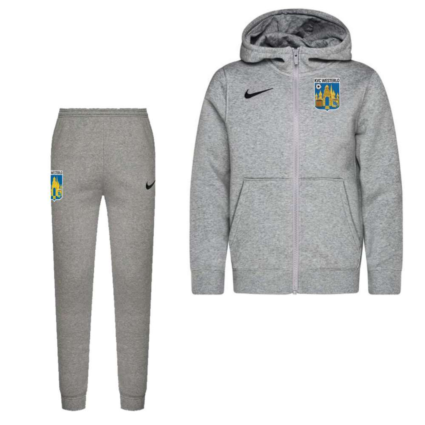 Nike KVC Westerlo Jogging Suit 2025-2026 Grey