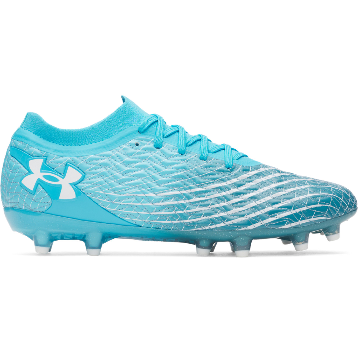 Under Armour Magnetico Pro 5 Grass Football Boots (FG) Azure White