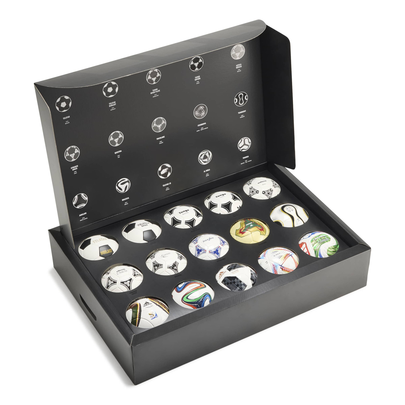 記念グッズ FIFA WORLD CUP THE GRASS OF FINAL MATCH adidas FIFA World Cup Historical Mini Football Set 15 Balls