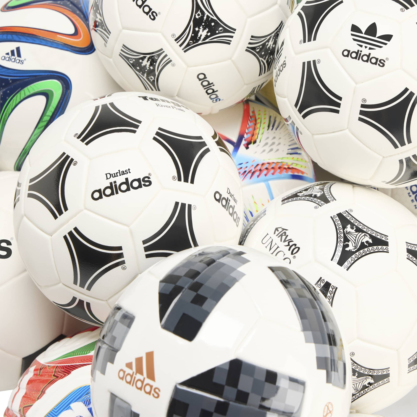 adidas FIFA World Cup Historical Mini Football Set 15 Balls