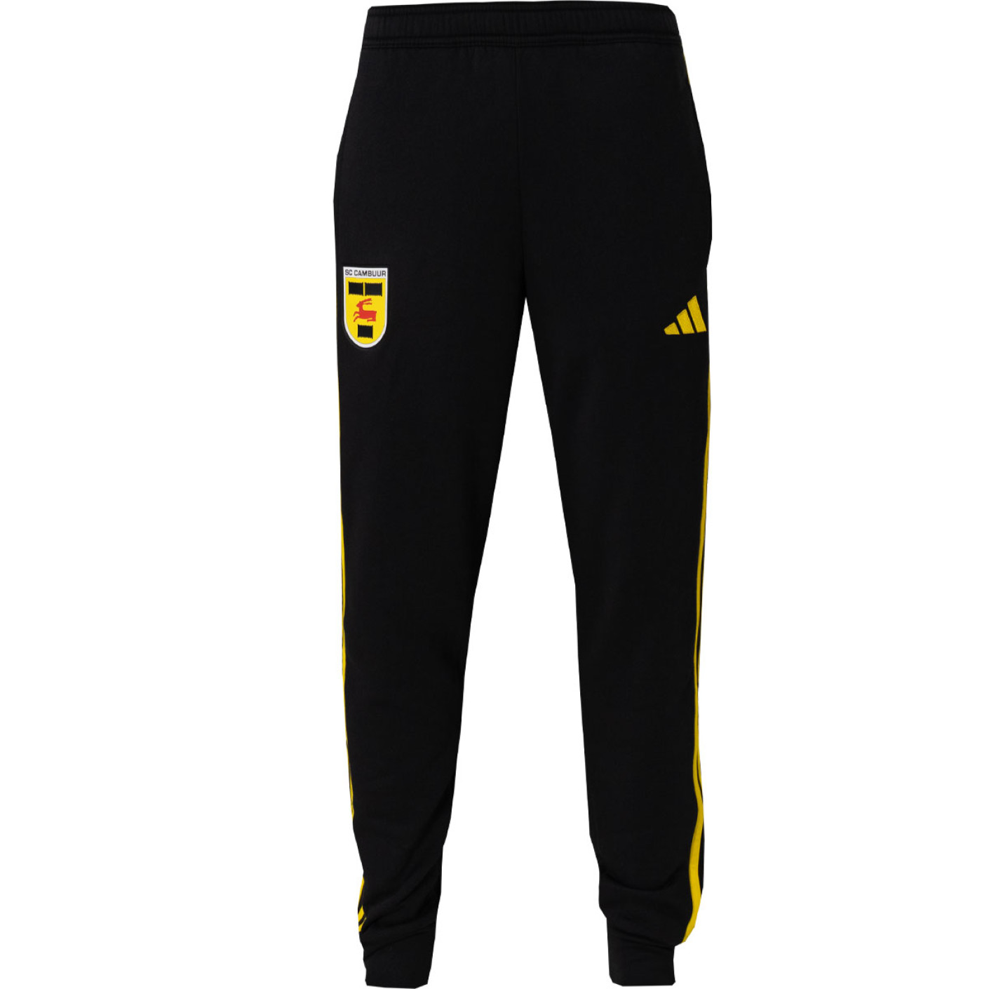 adidas SC Cambuur Joggingbroek Zwart Geel 2025-2026 Kids