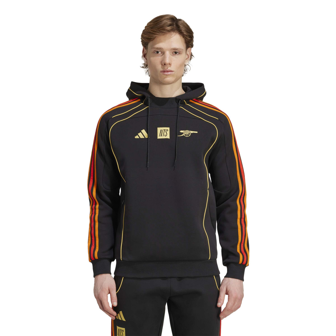 adidas Arsenal x NTS Urban Purist Tracksuit Hooded Black Gold